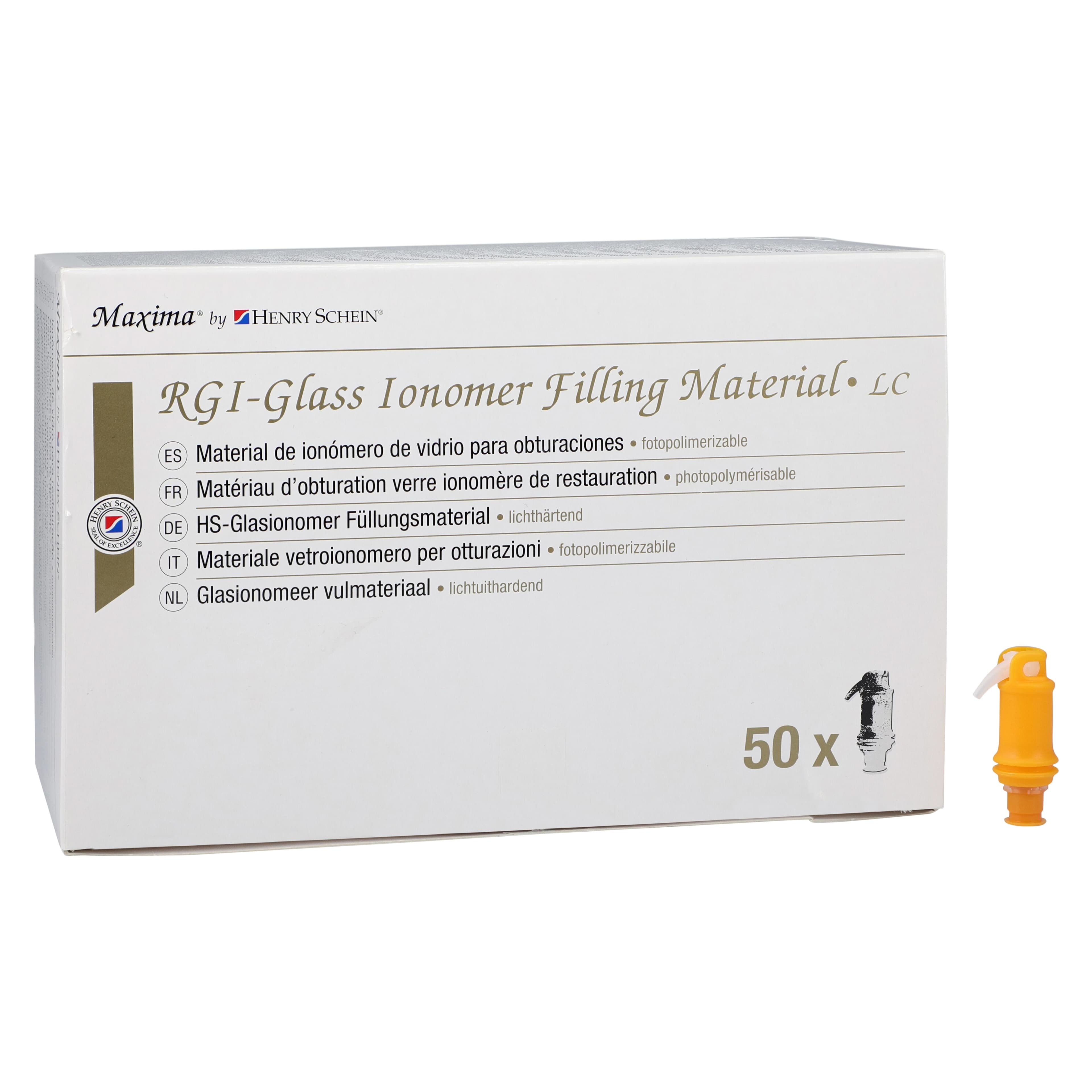 Maxima RGI Glass Ionomer Application Capsules, Assorted, 0.17 mL, 50/Pkg thumbnail 2