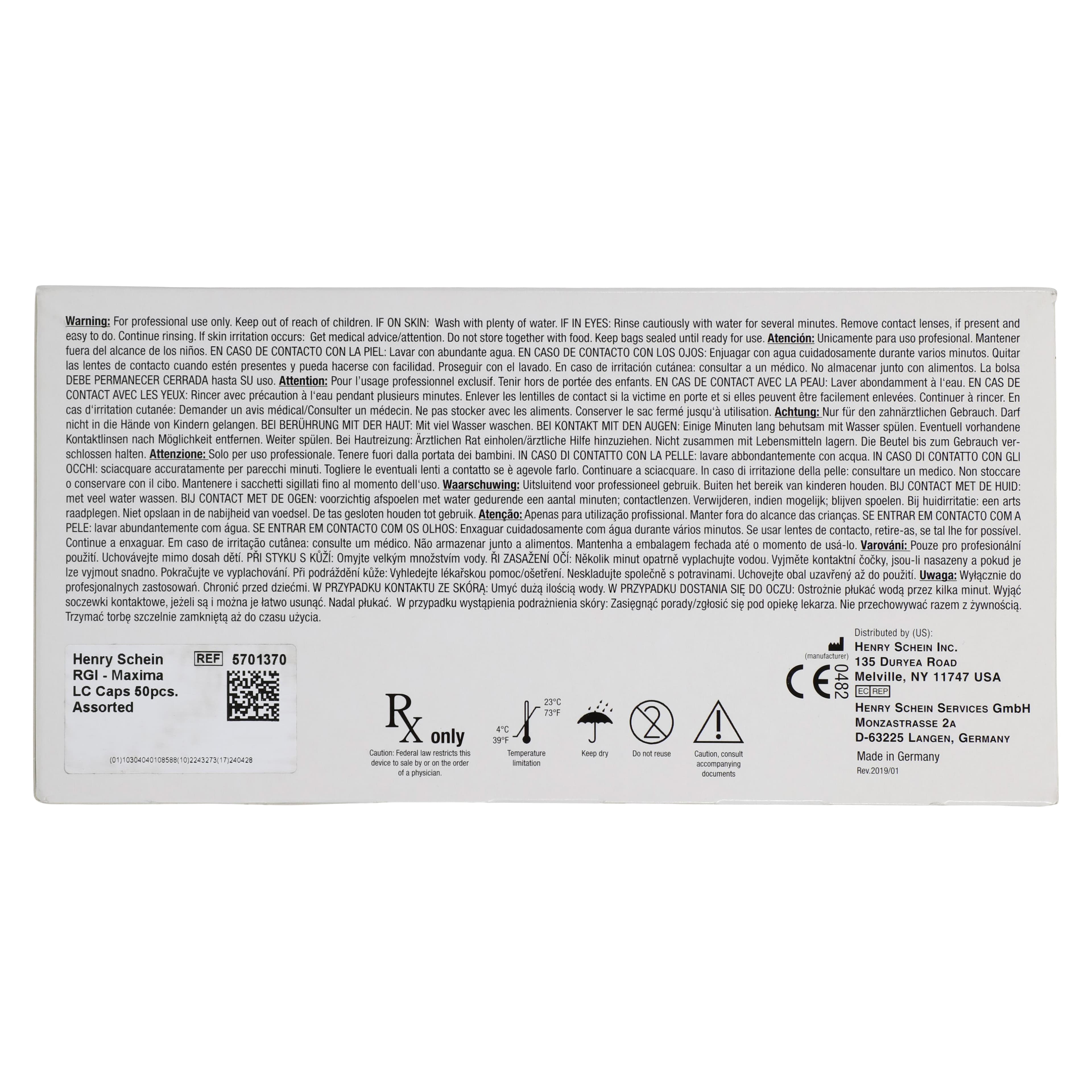 Maxima RGI Glass Ionomer Application Capsules, Assorted, 0.17 mL, 50/Pkg thumbnail 6