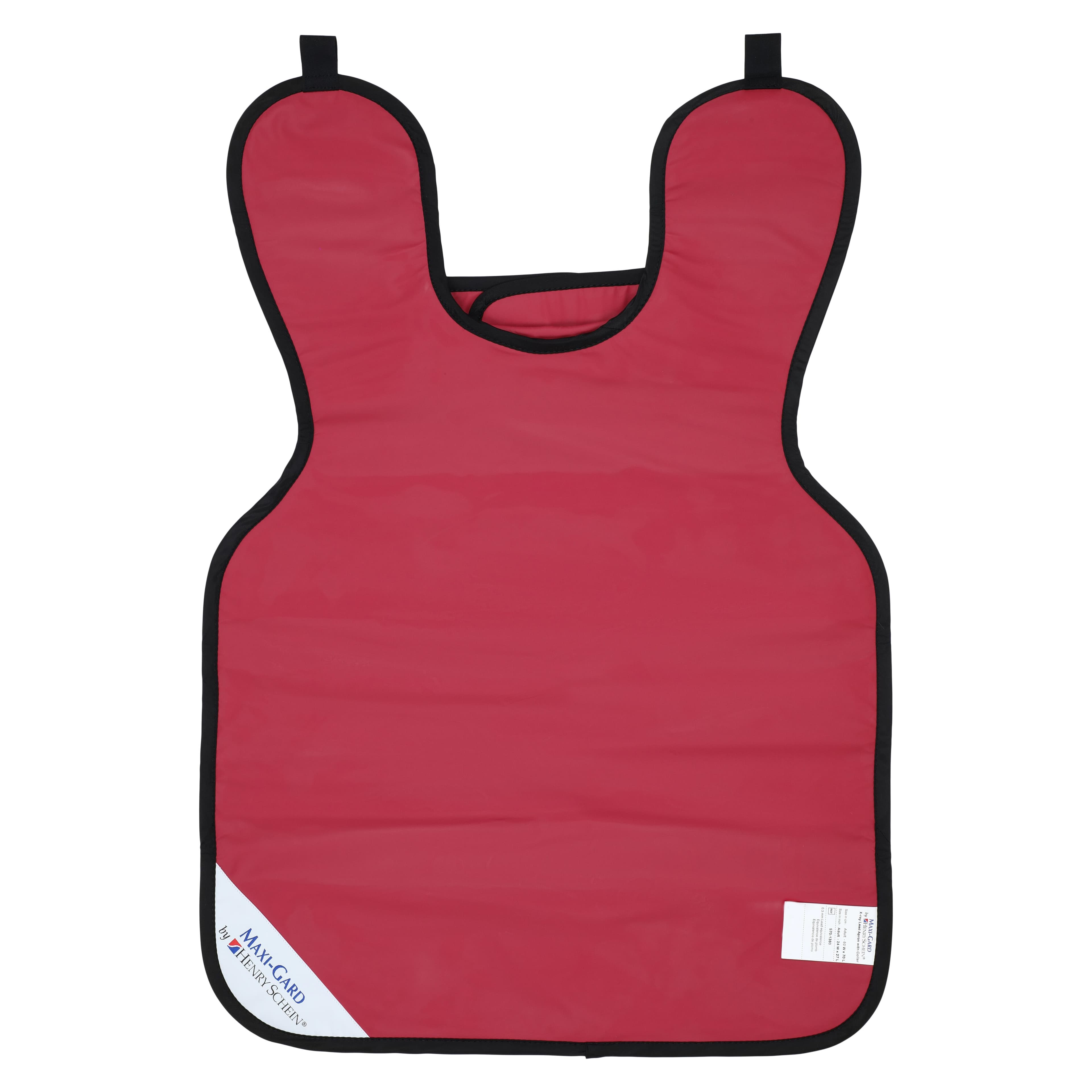 Maxi-Gard Adult X-Ray Apron with Collar, 0.3 mm Lead Equivalent, Pink, Each thumbnail 3
