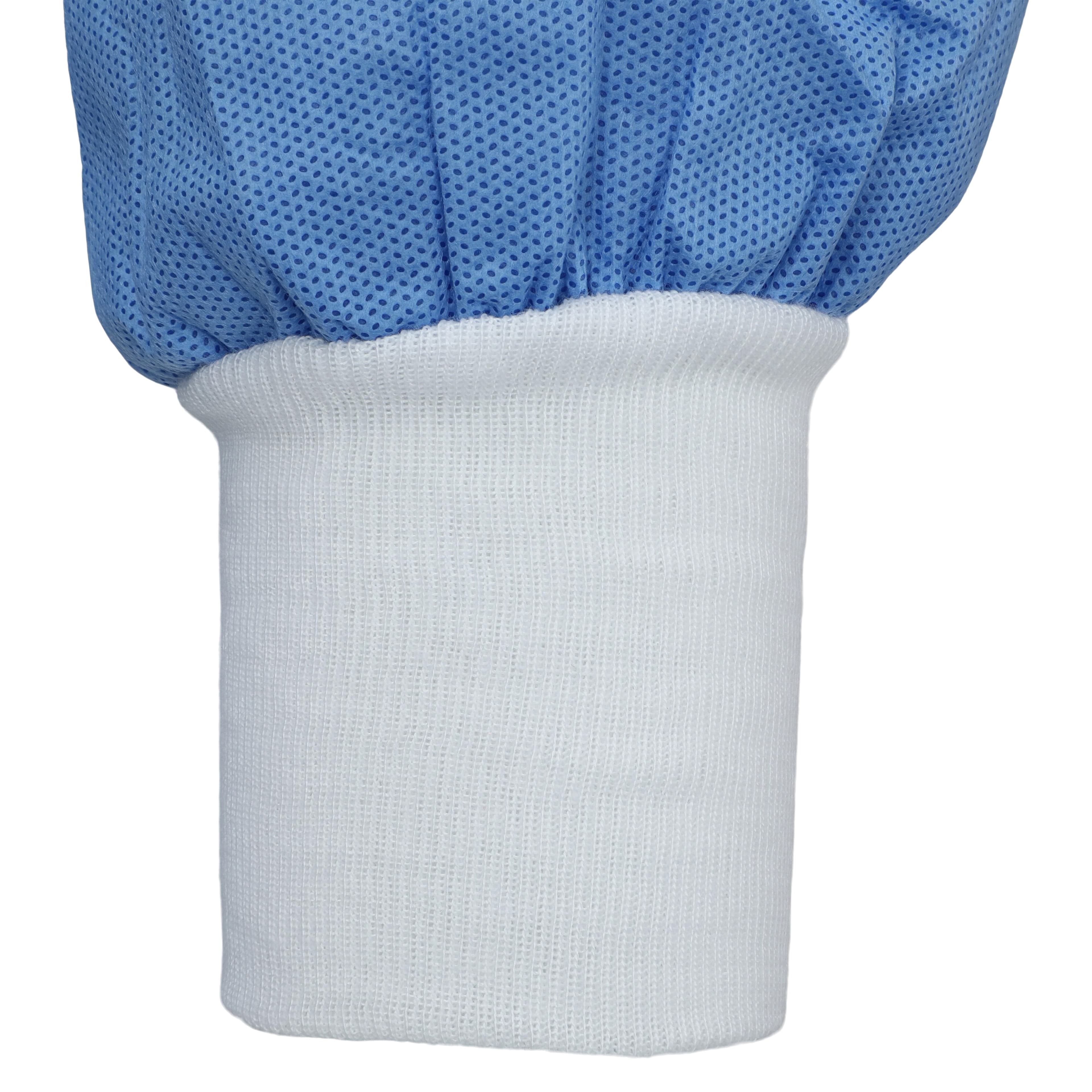 Surgical Gown AAMI Level 3 Reinforced, SMS Fabric, X-Large, Sterile, Hook & Loop Raglan Sleeves, 22/Case thumbnail 4