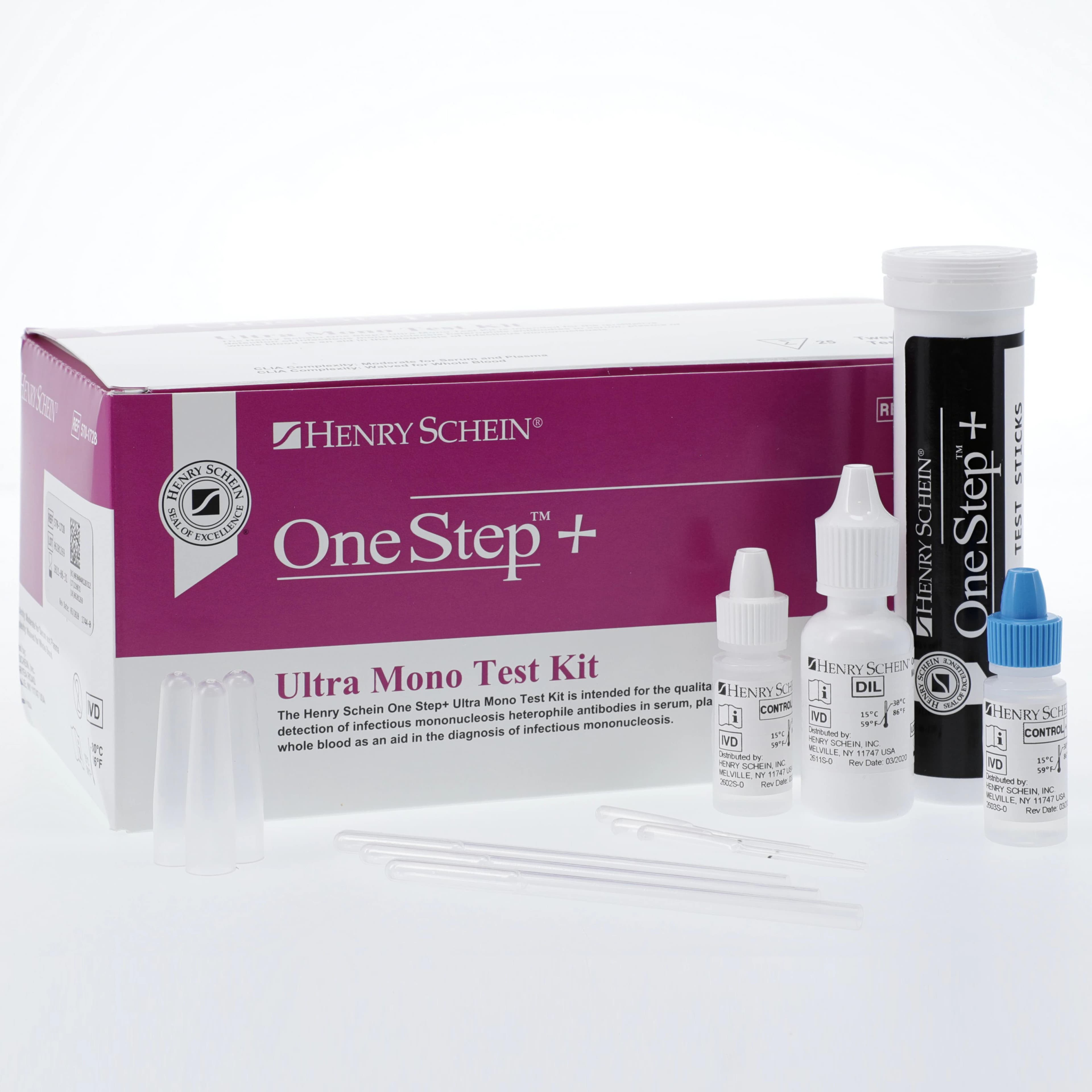 OneStep Ultra Mono Test Kit, CLIA Waived, Whole Blood, 25 Tests/Box thumbnail 7