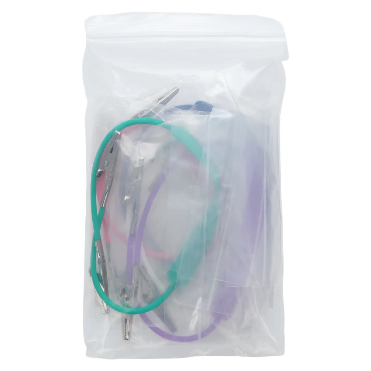 Henry Schein Silicone Bib Holder, Assorted Colors, 18 in, 5/Pack thumbnail 2