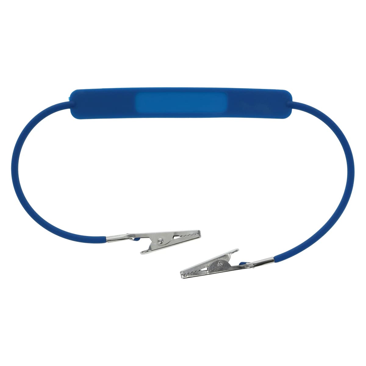 Henry Schein Bib Holder Silicone Alligator Clips, Blue, 18 in, 3/Pk thumbnail 3