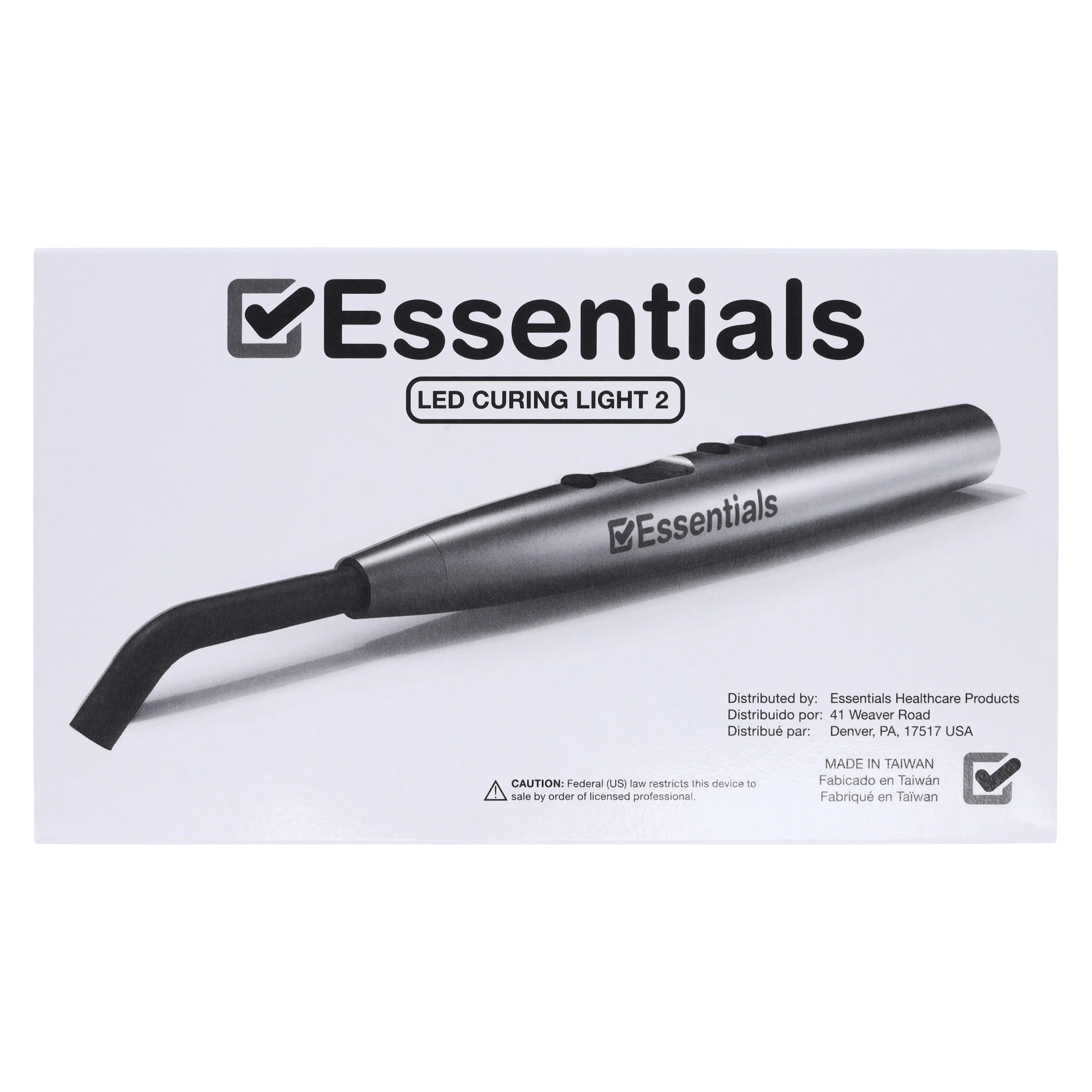 Essentials 2 LED Curing Light, Cordless, All-Aluminum, Pink thumbnail 7