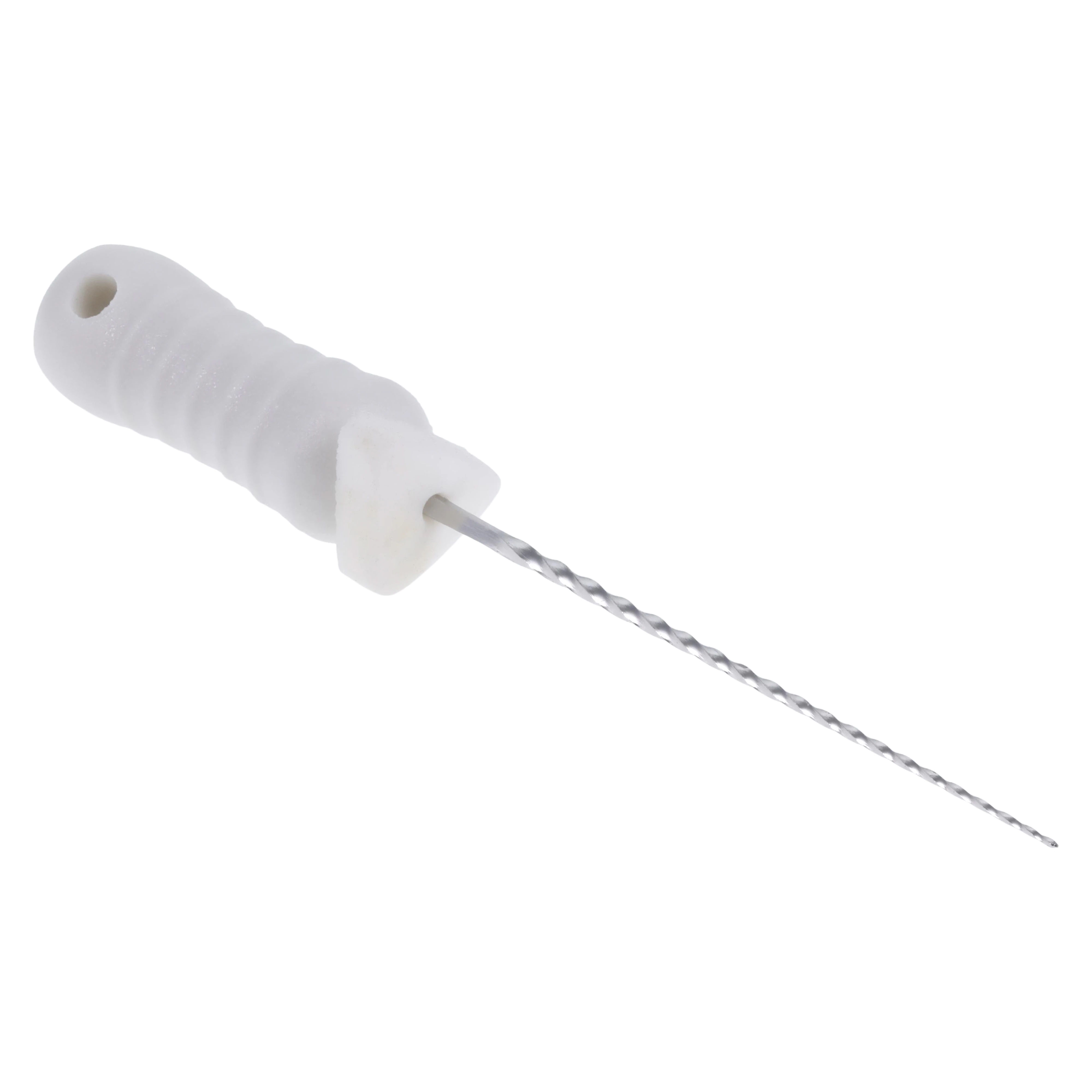 Endoflex Reamers, Size #15, 21mm, Stainless Steel, White Handle, 6/Box thumbnail 3