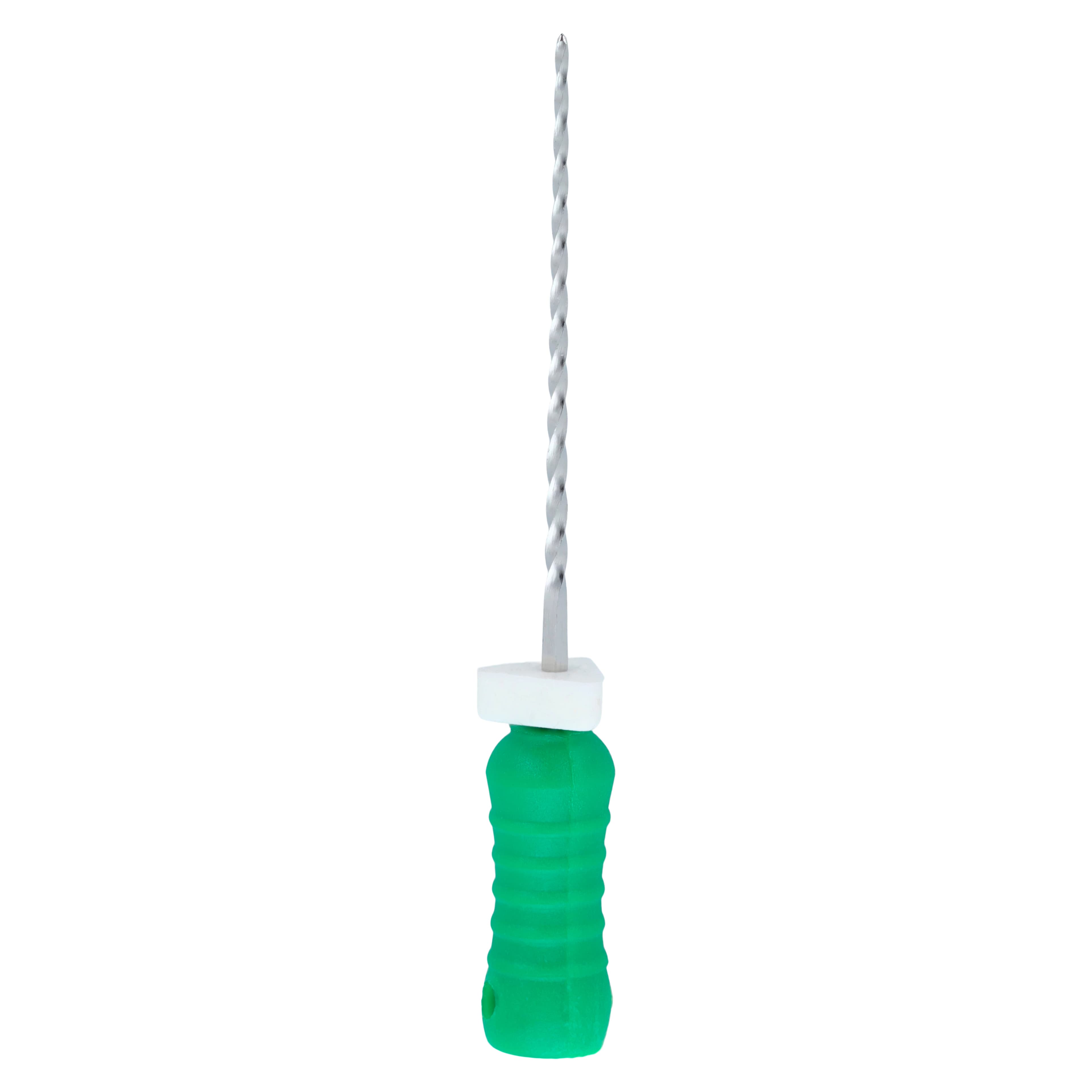 Endoflex Reamers, Size #35, 21mm, Stainless Steel, Green Handle, 6/Box - Endoflex Reamers 21mm - Image 1