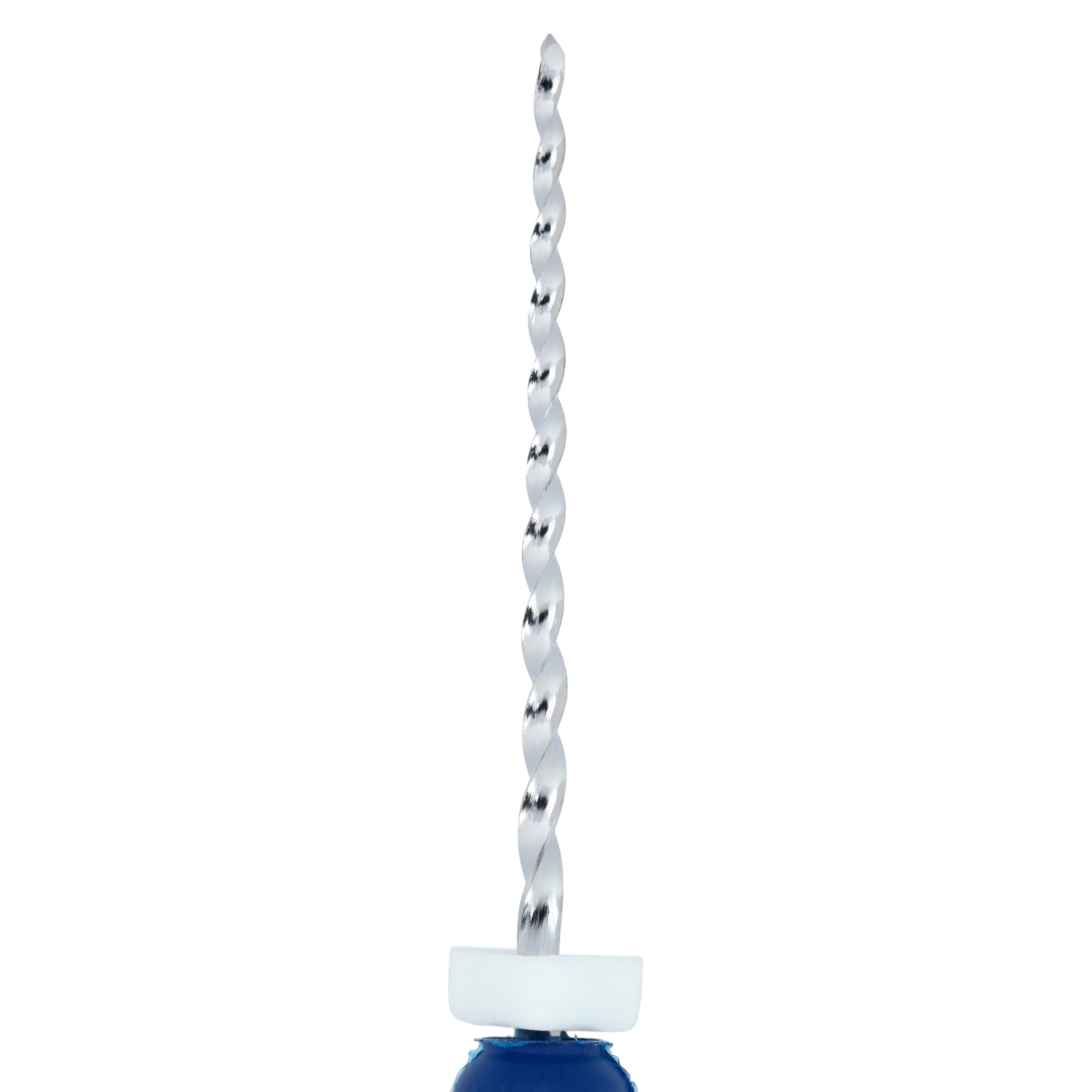 Endoflex Reamers, Size 60, 21mm, Stainless Steel, Blue Handle, 6/Box thumbnail 2