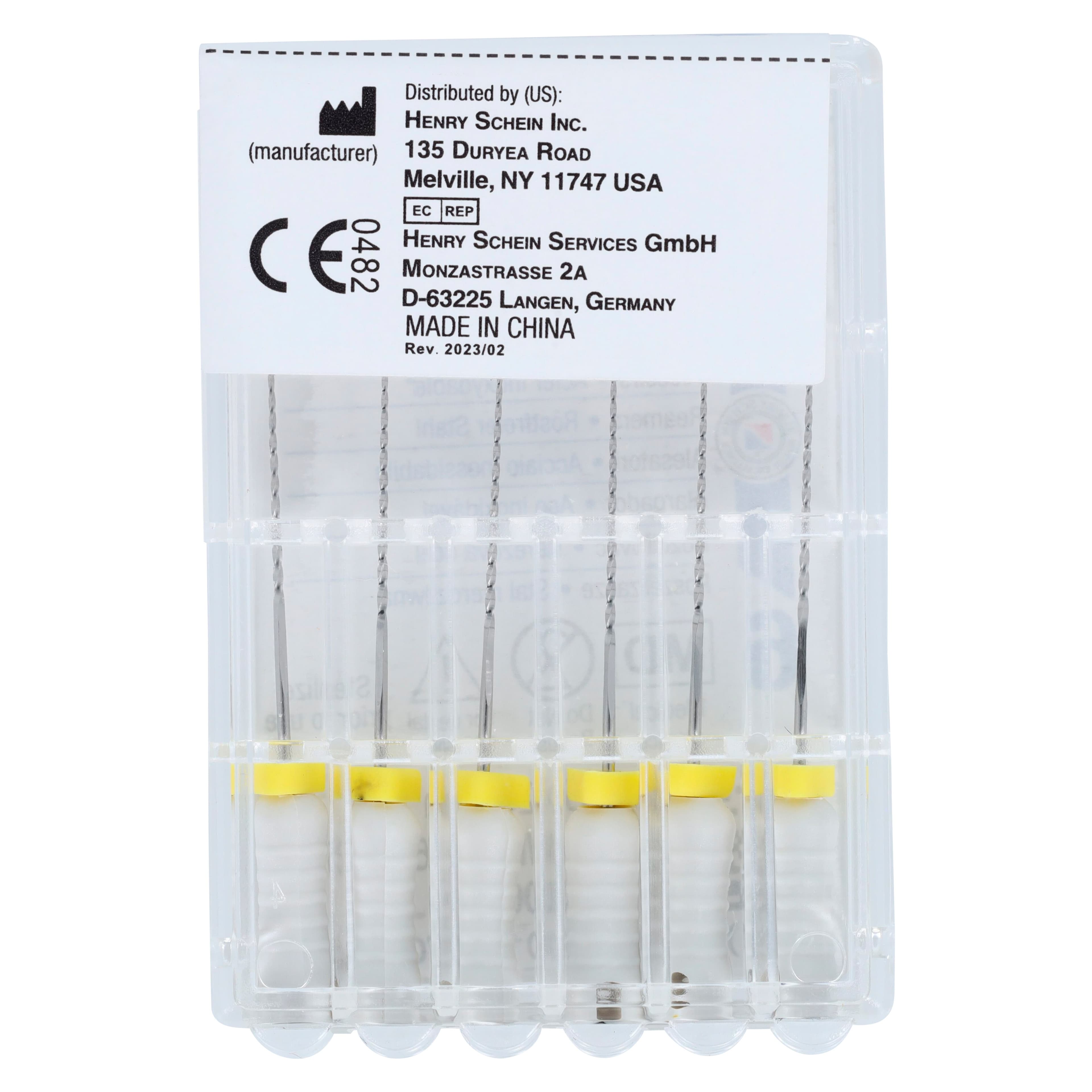 Endoflex Reamers, Size #15, 25mm, Stainless Steel, White, ISO, Non-Sterile, 6/Box thumbnail 5