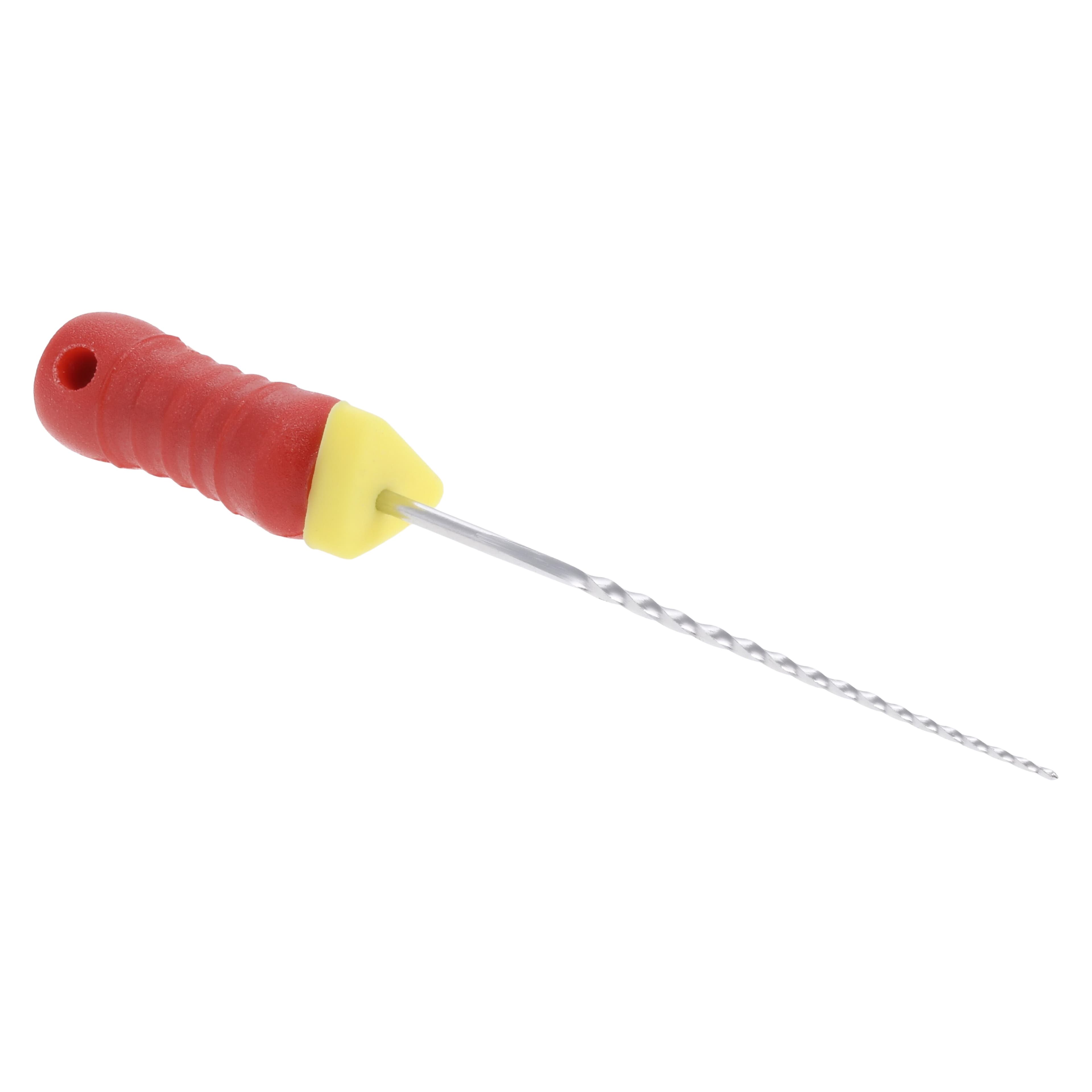 Endoflex Reamers, Size #25, 25mm, Stainless Steel, Red, ISO, Non-Sterile, 6/Box thumbnail 3