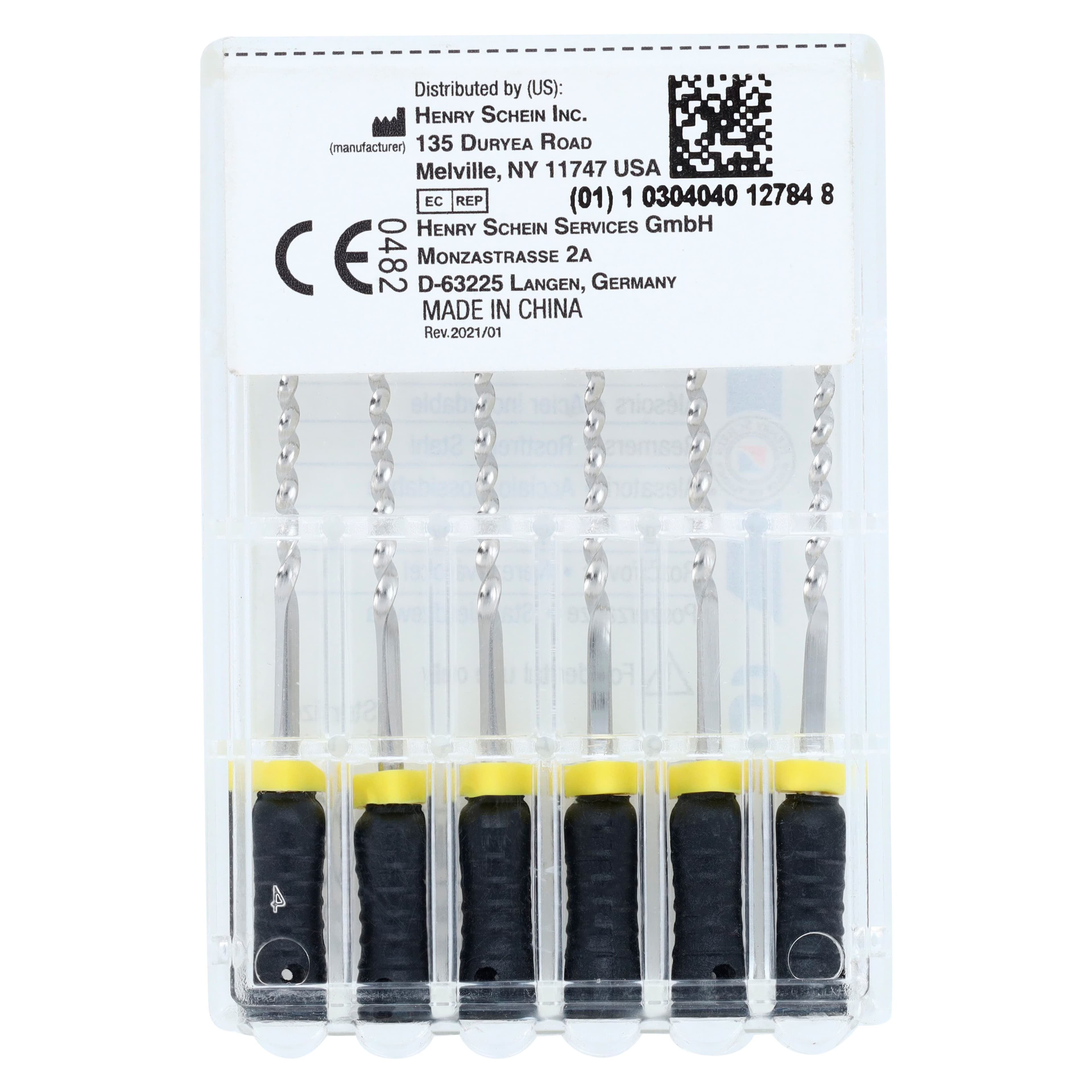 Endoflex Reamers, Size 80, 25mm, Stainless Steel, Black, 6/Box thumbnail 5