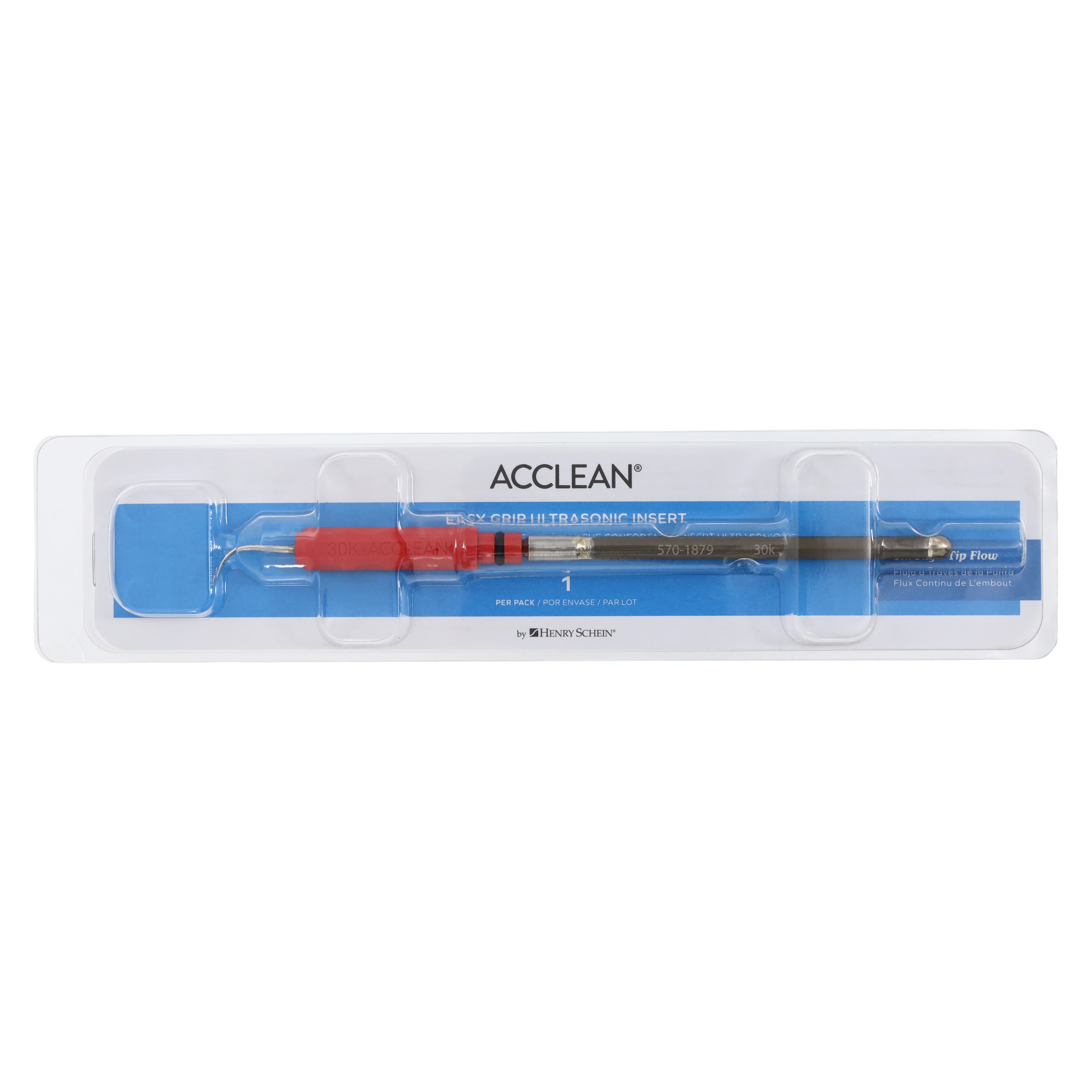 Acclean Easy Grip Universal Slim Ultrasonic Insert #50, 30 kHz, Red thumbnail 6