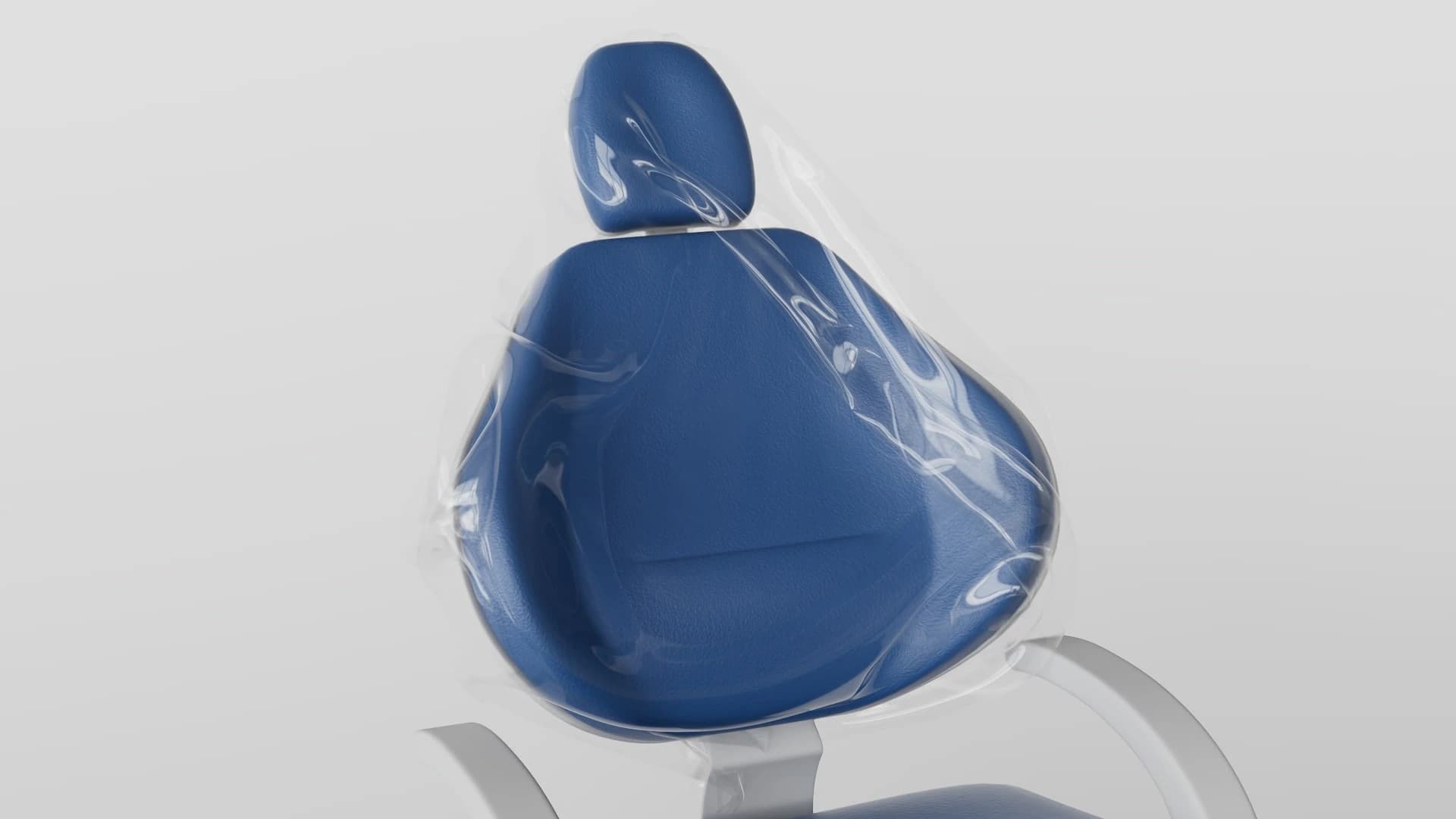 Henry Schein Dental Chair Barrier Sleeves, Half Chair, 27.5 in x 24 in, Latex-Free, 225/Box thumbnail 2