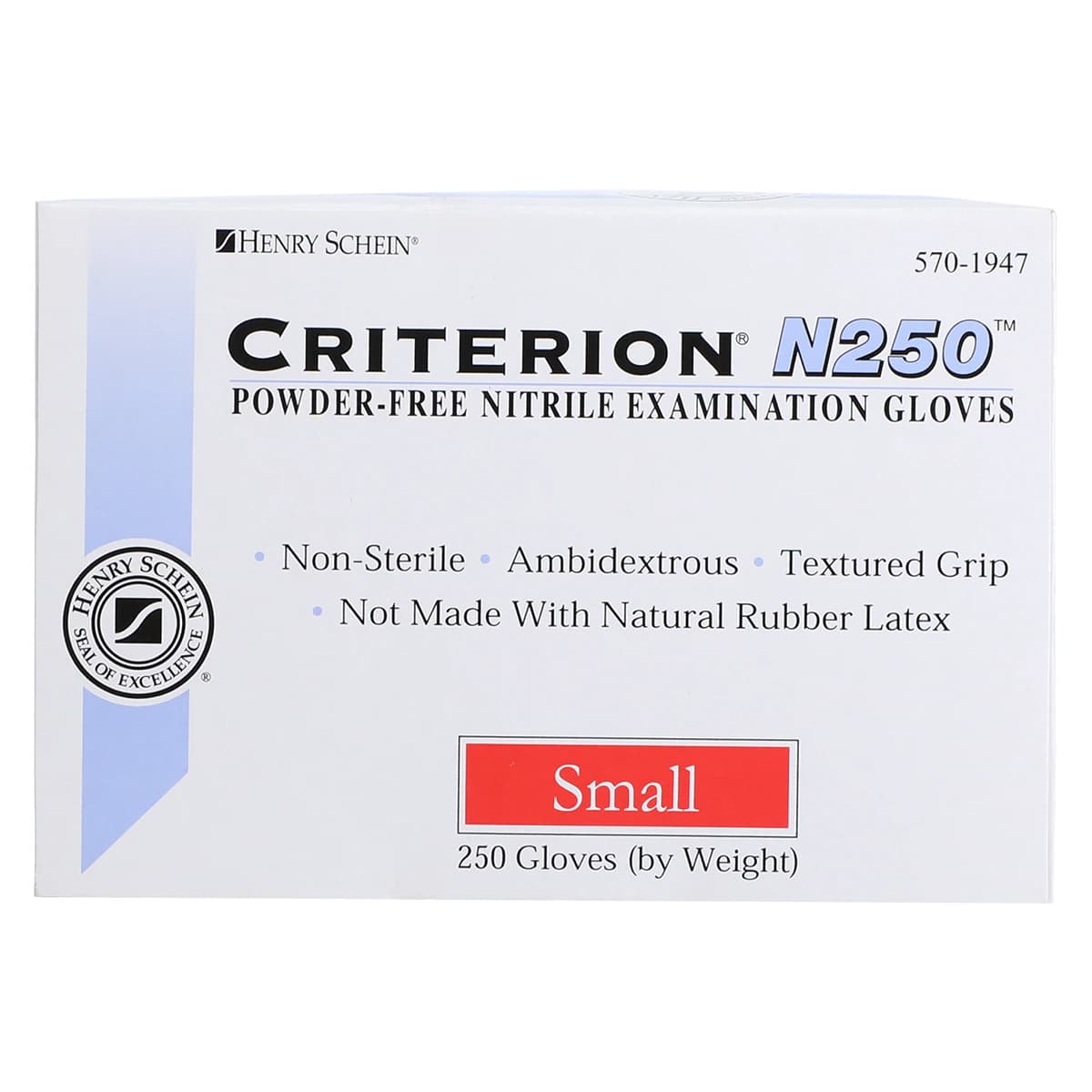 Criterion N250 Nitrile Exam Gloves, Powder Free, Non-Sterile, Small, Lilac, 250/Box thumbnail 6