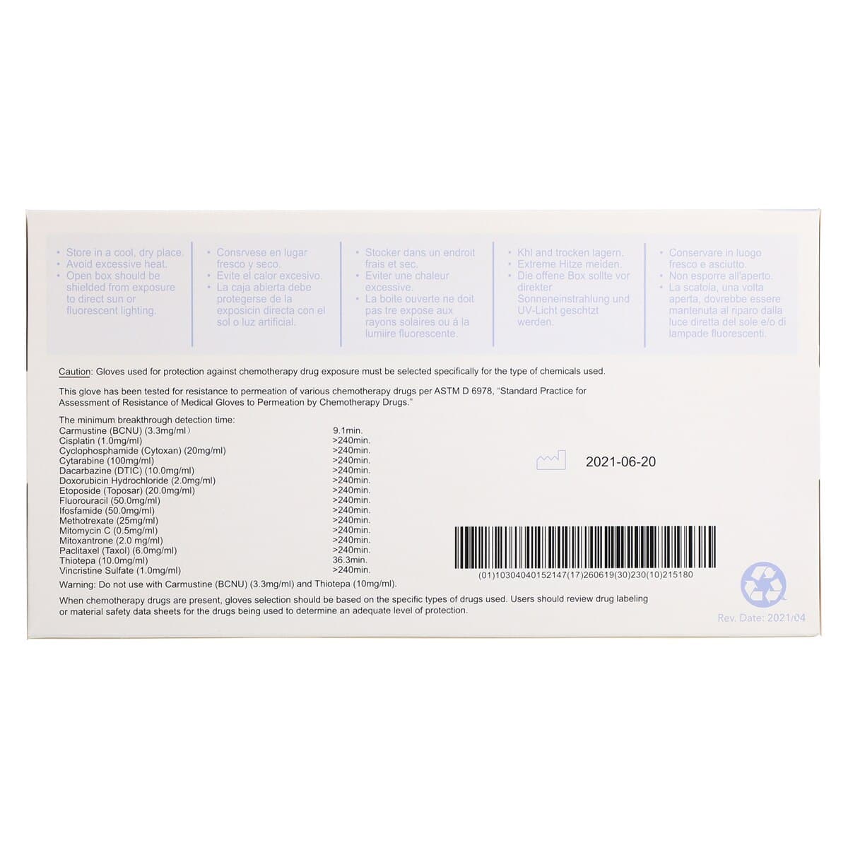 Criterion N250 Nitrile Exam Gloves, Powder Free, Non-Sterile, X-Large, Lilac, 230/Box thumbnail 6