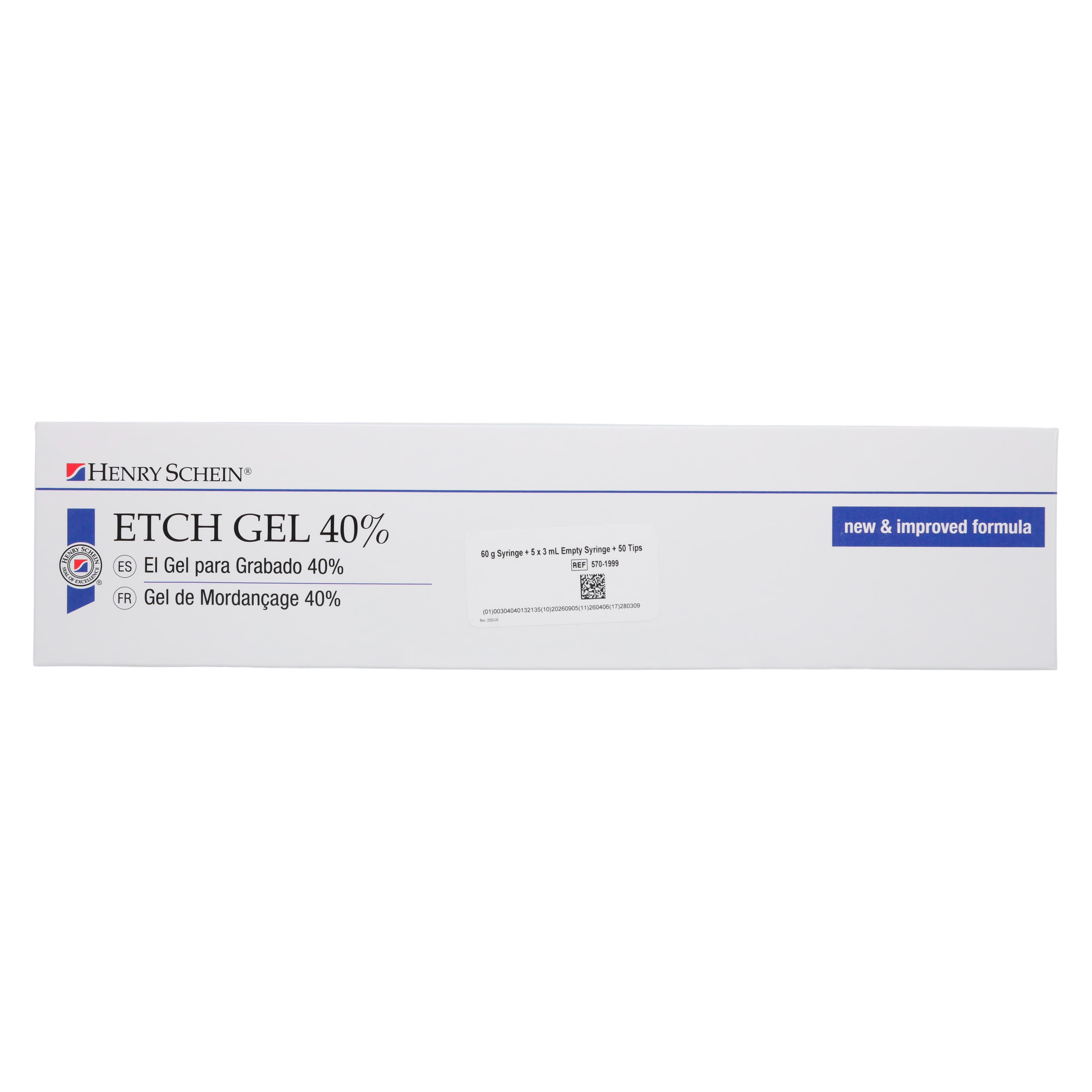 Etch Gel 40% Jumbo Syringe Kit, 60gm, Blue Phosphoric Acid Dentin and Enamel Etching Gel thumbnail 9