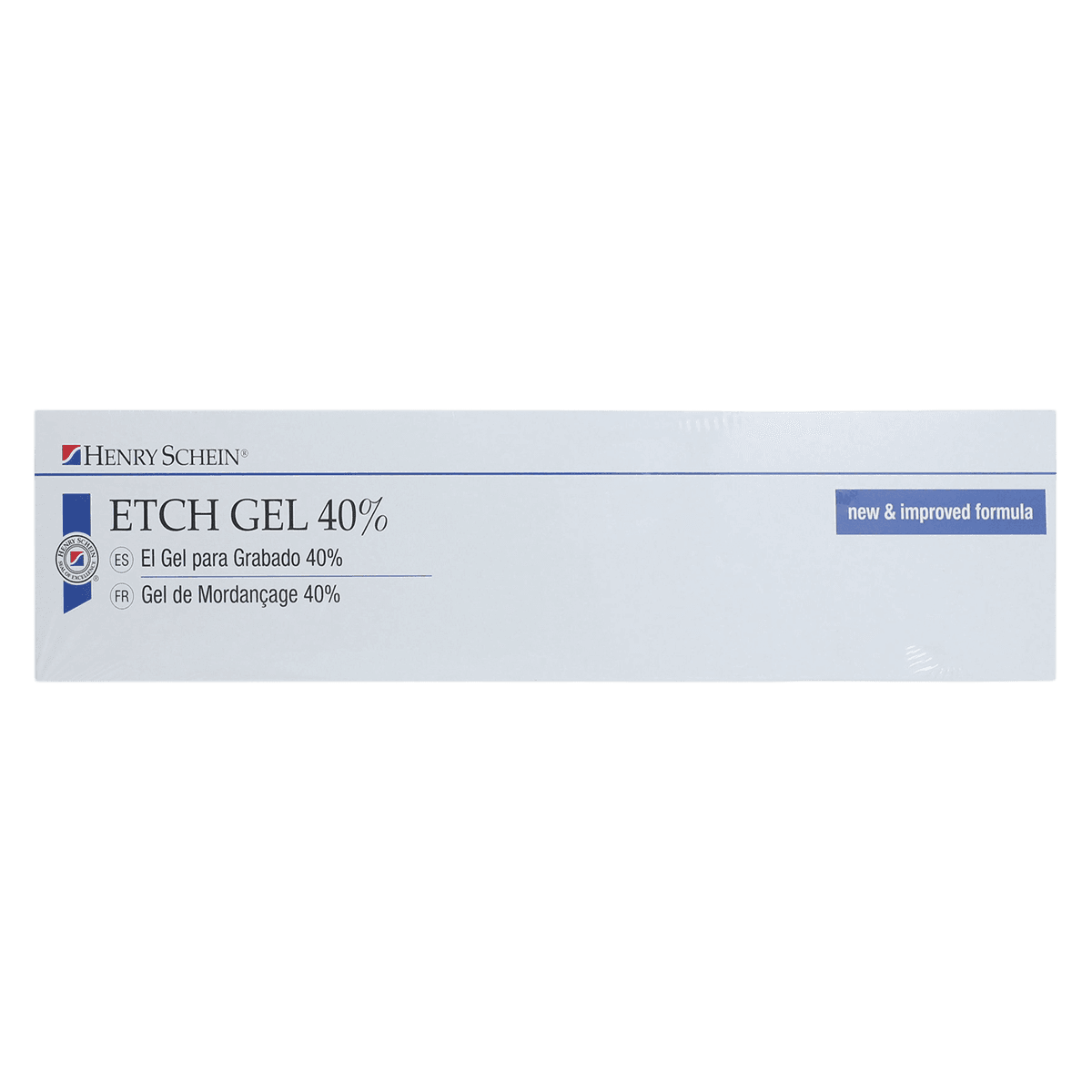 Etch Gel 40% Jumbo Syringe Kit, 60gm, Blue Phosphoric Acid Dentin and Enamel Etching Gel - Etch Gel 40% Jumbo Syringe Kit - Image 1