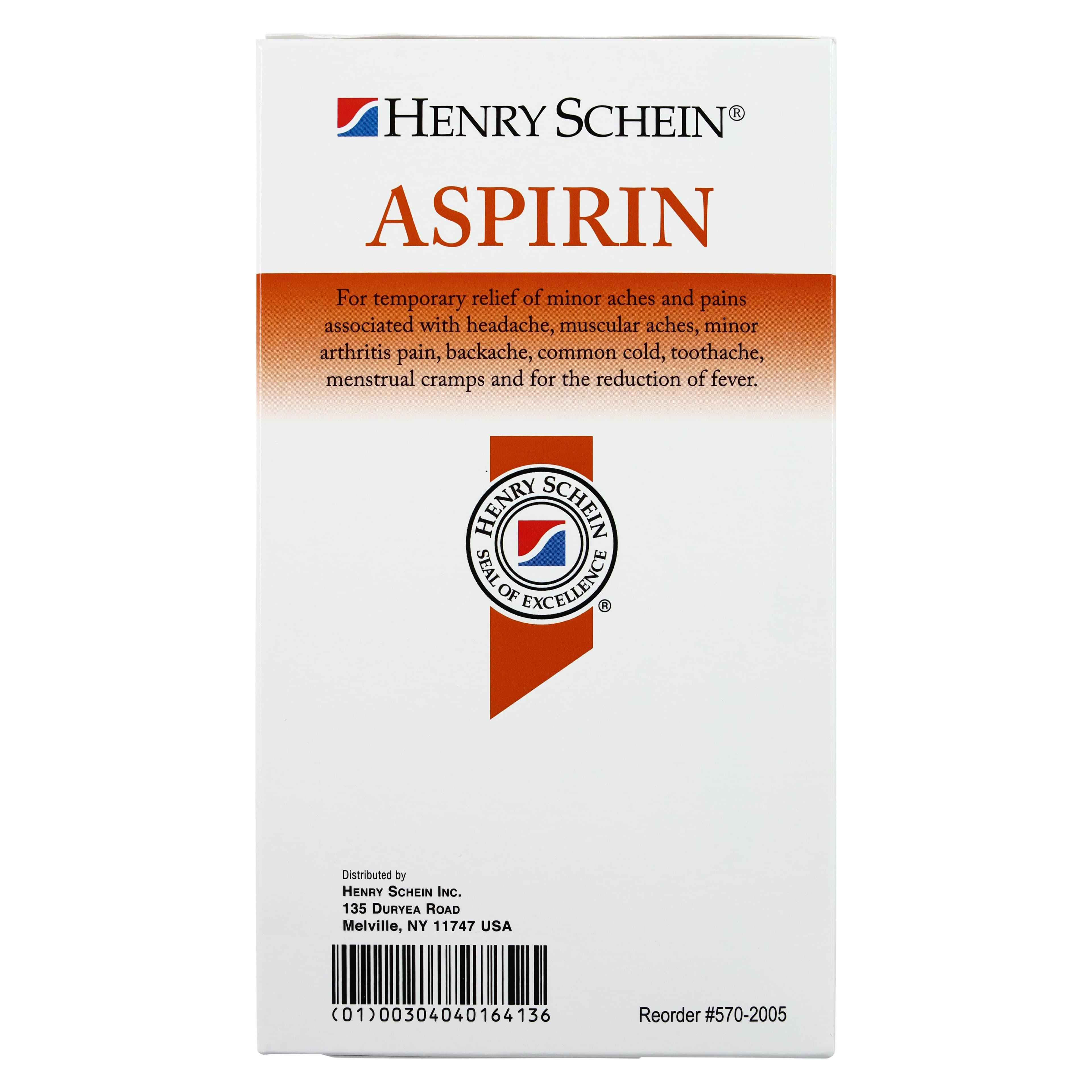 Aspirin Pain Reliever Tablets, 325mg, 250 Packets/Box, 2 Tablets per Packet thumbnail 5