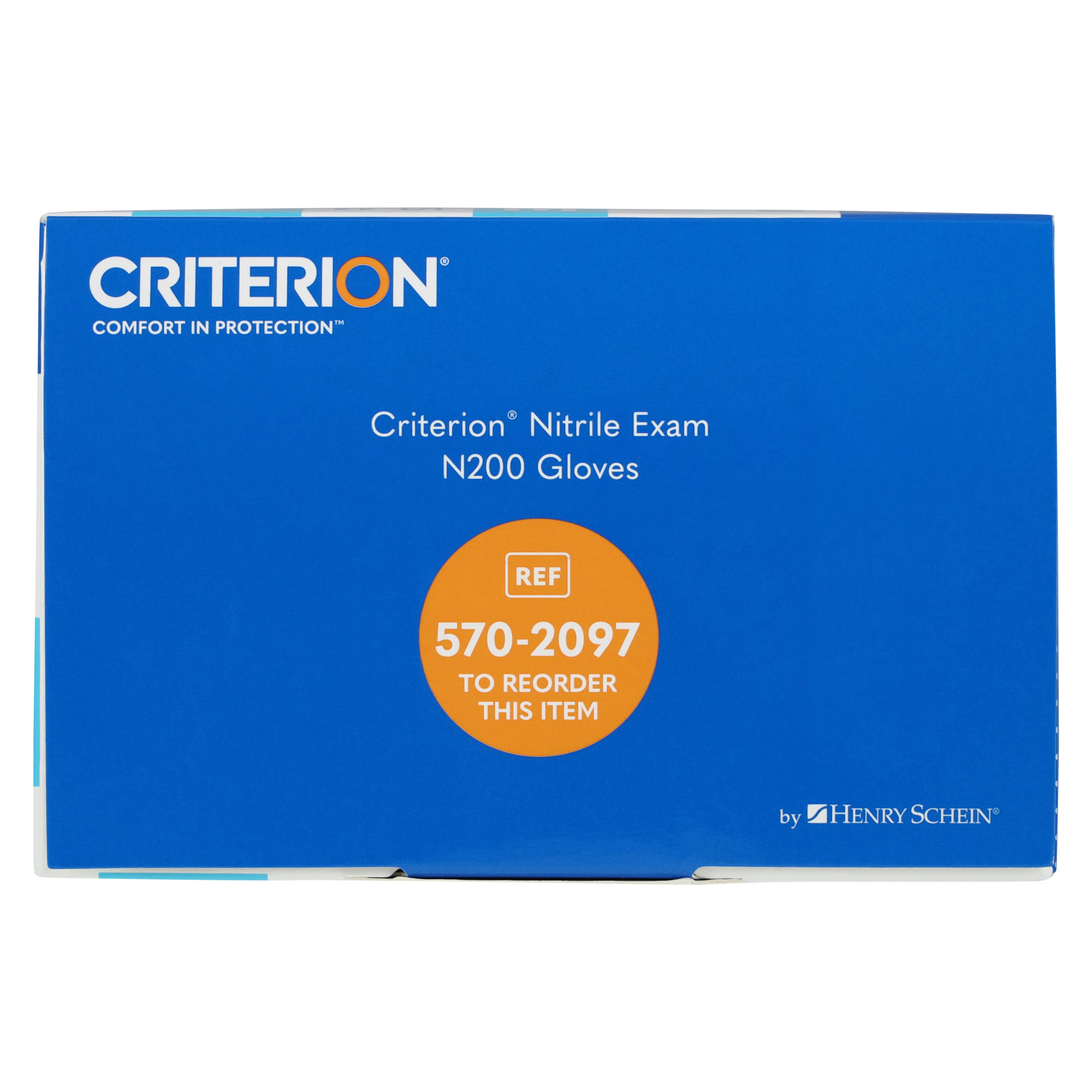 Criterion N200 Nitrile Exam Gloves, X-Small, Sky Blue, Non-Sterile, 200/Box thumbnail 4