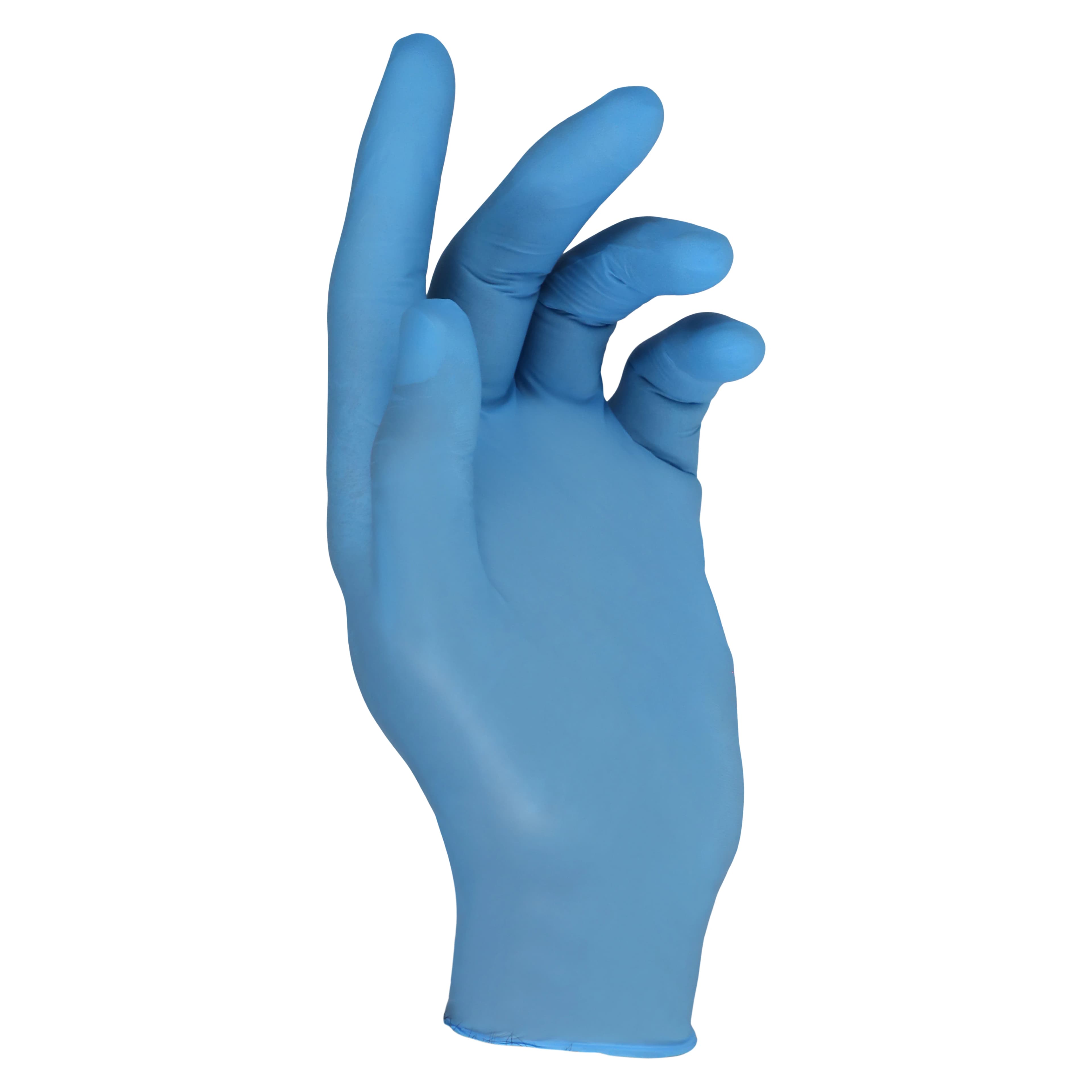 Criterion N200 Nitrile Exam Gloves, Small, Sky Blue, Non-Sterile, 200/Box thumbnail 2