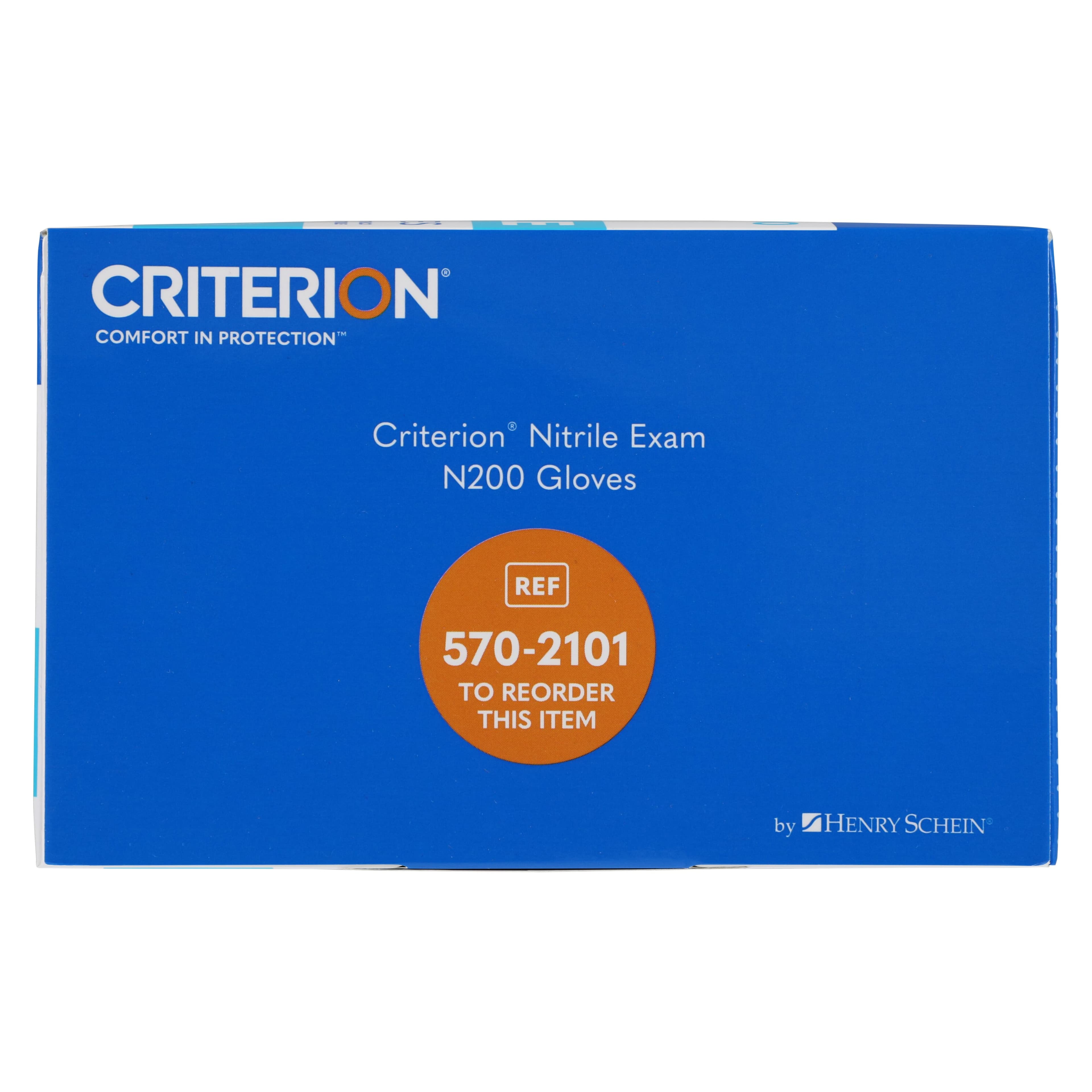 Criterion N200 Nitrile Exam Gloves, Powder Free, Non-Sterile, X-Large, Sky Blue, 200/Bx thumbnail 5