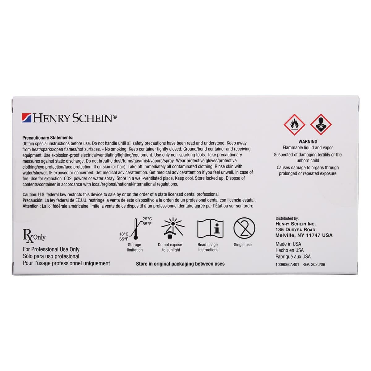 Henry Schein Caries Indicator, 1.2 mL Syringe, Red, 4/Box thumbnail 2
