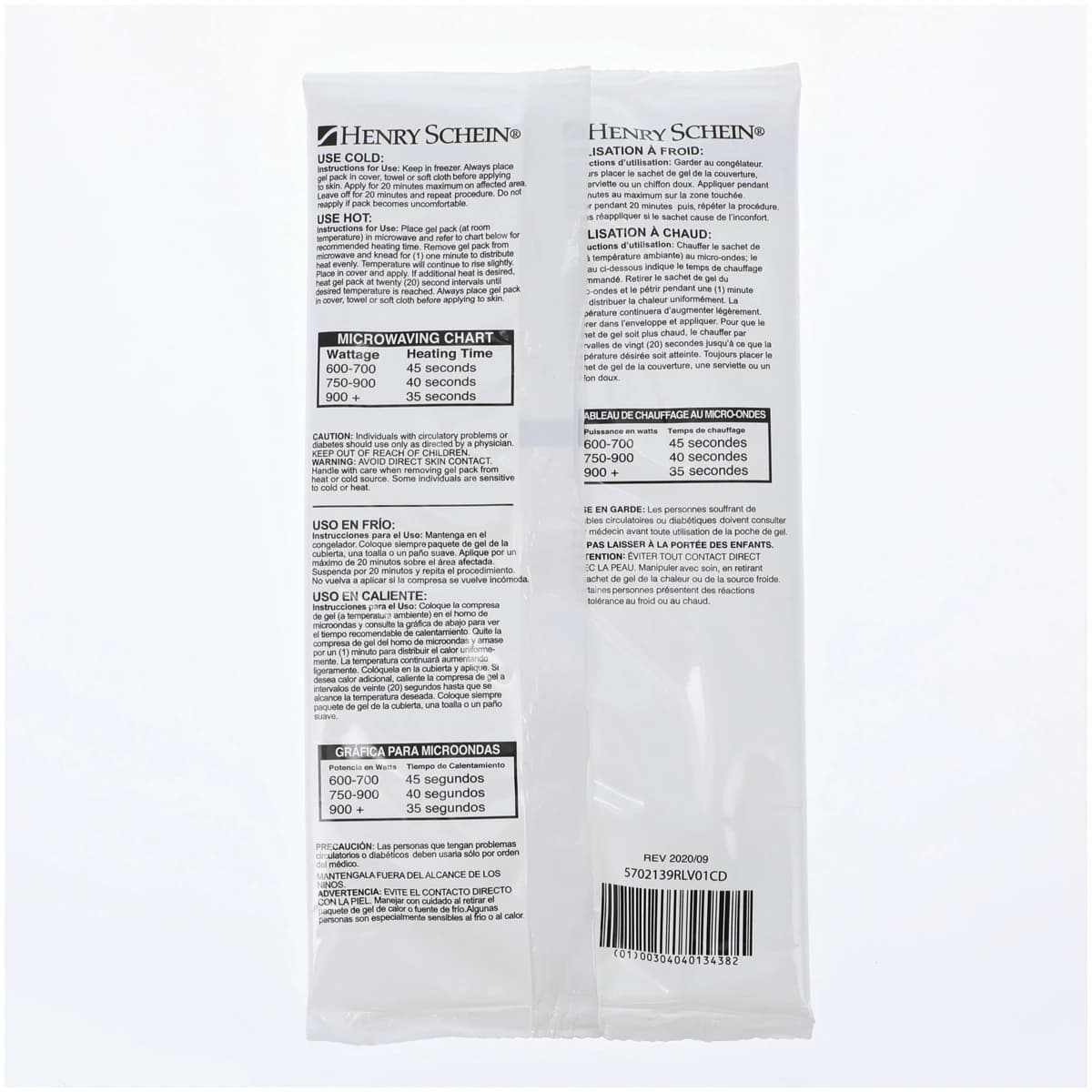 Reusable Hot and Cold Gel Pack thumbnail 2