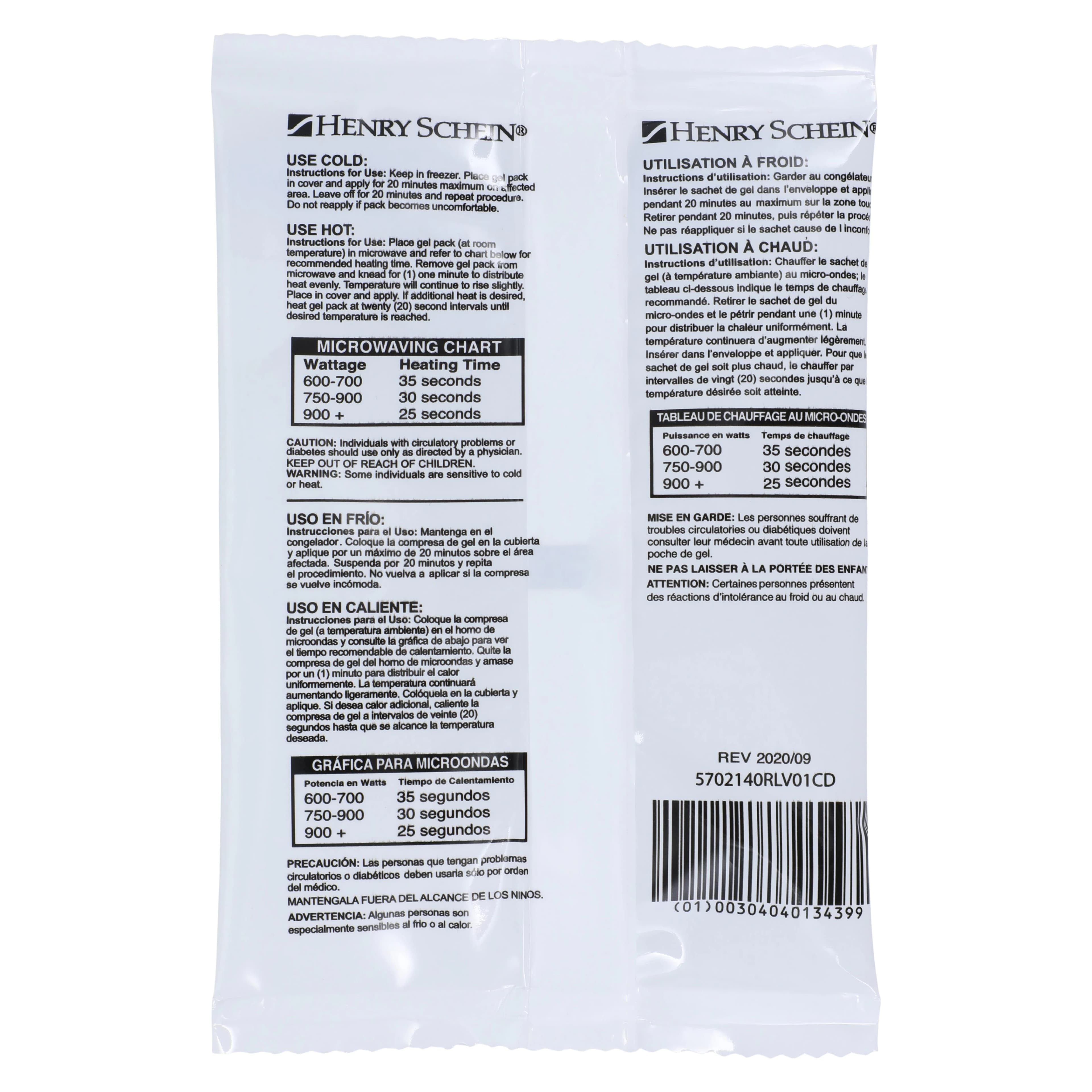 Reusable Hot and Cold Gel Pack thumbnail 2