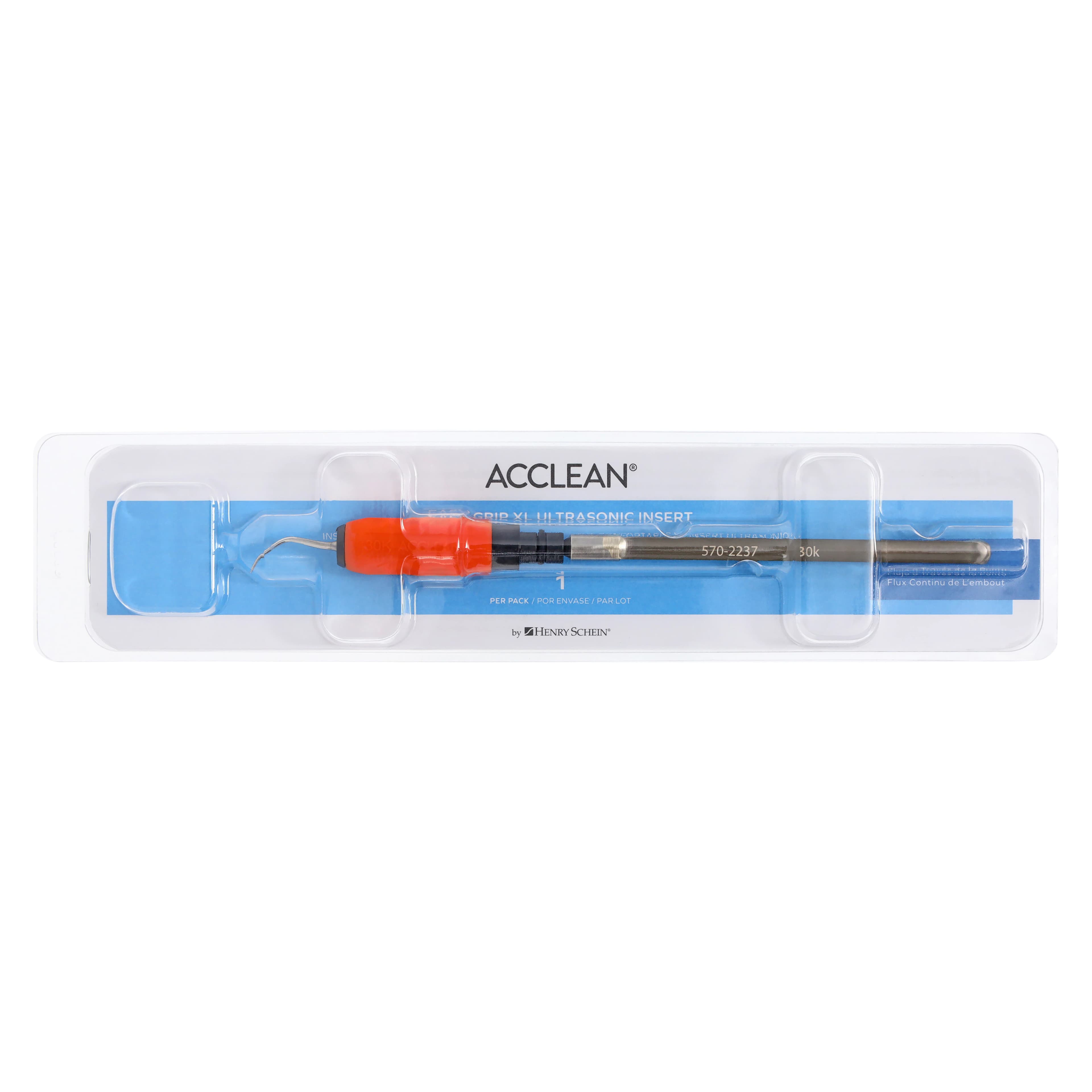 Acclean Easy Grip XL Triple Bend Slim Ultrasonic Insert #1000, 30 kHz, Orange thumbnail 6