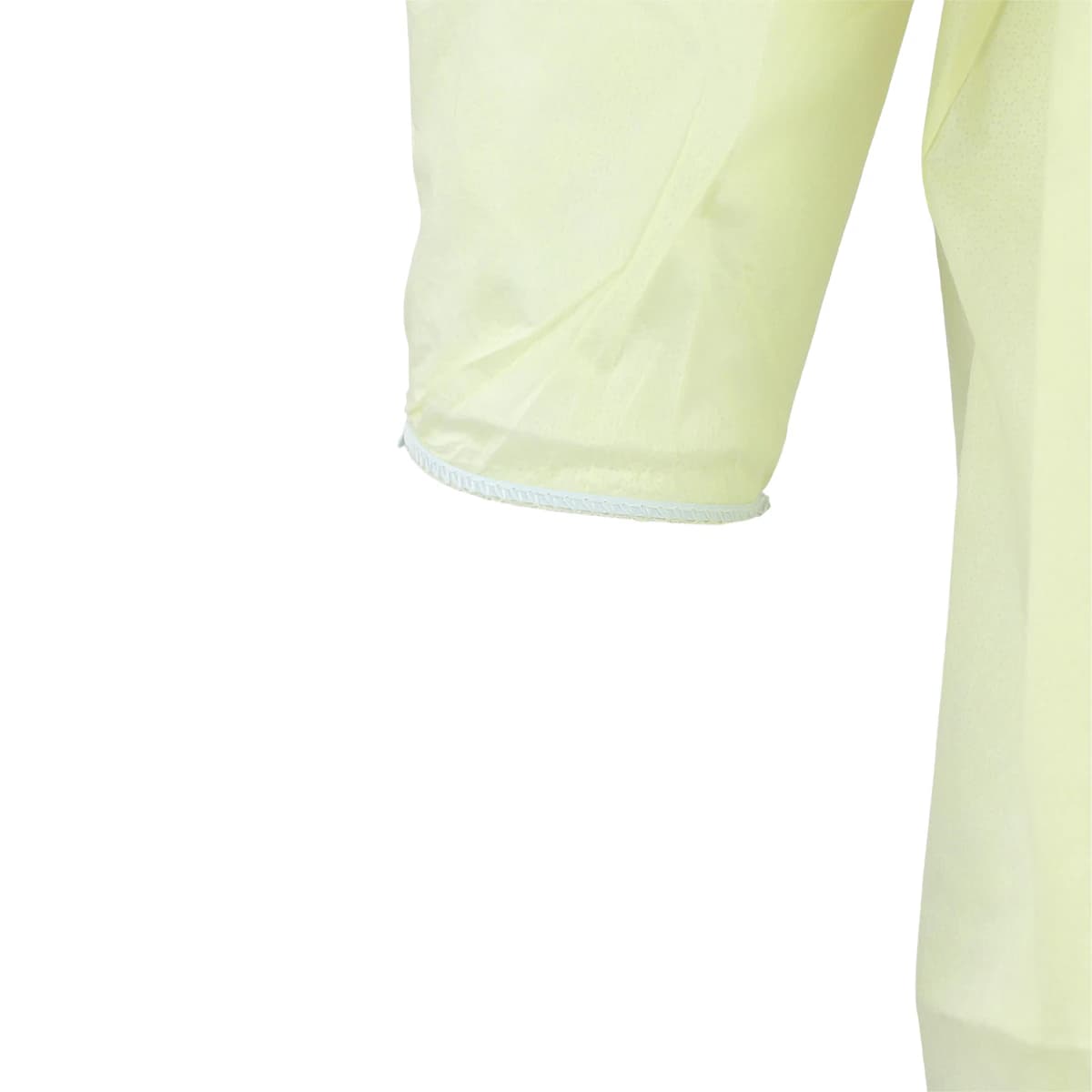 Isolation Gowns AAMI Level 1 SMS, Adult Large, Yellow, Knee Length, Non-Sterile, 10/Bag thumbnail 4