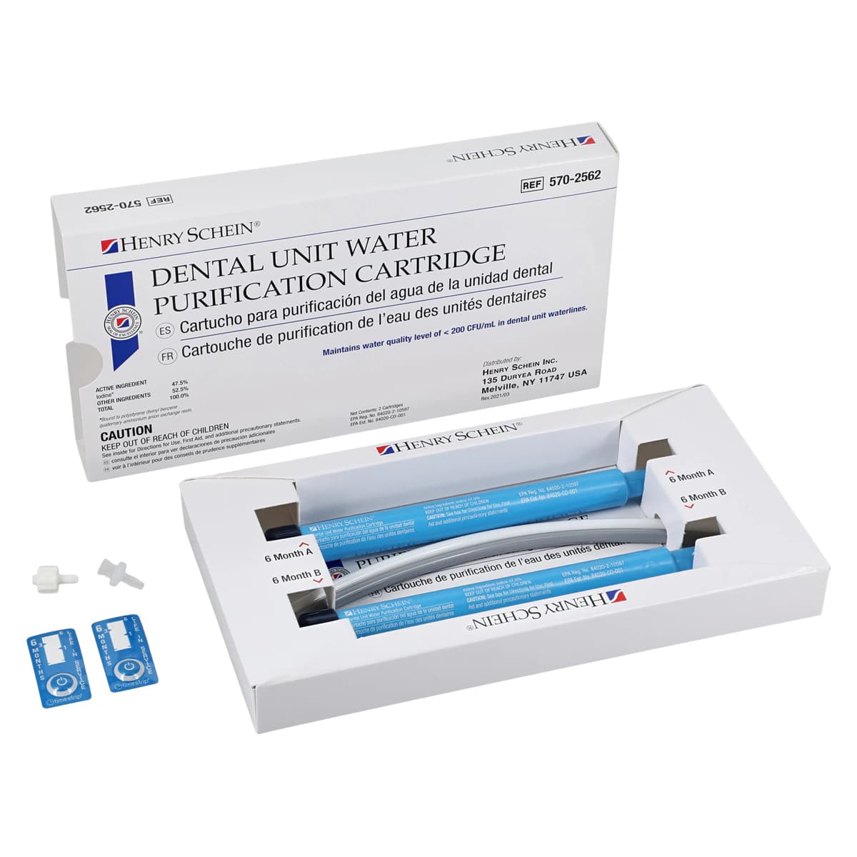 Henry Schein Dental Unit Water Purification Cartridge, 2/Box thumbnail 4