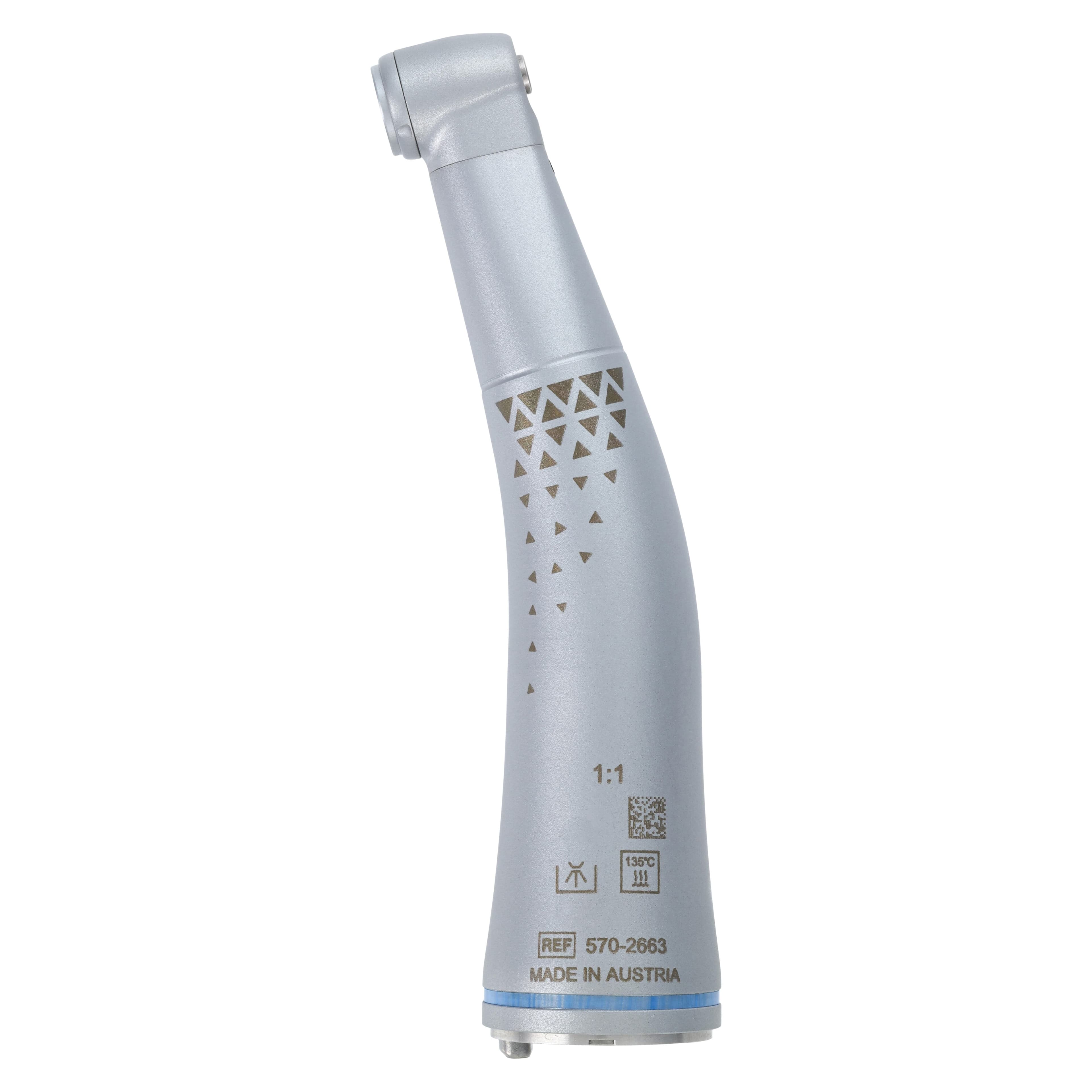 Maxima ELITE 2C Compact Contra Angle Slow-Speed Handpiece, 1:1 Glass Rod Optic thumbnail 5