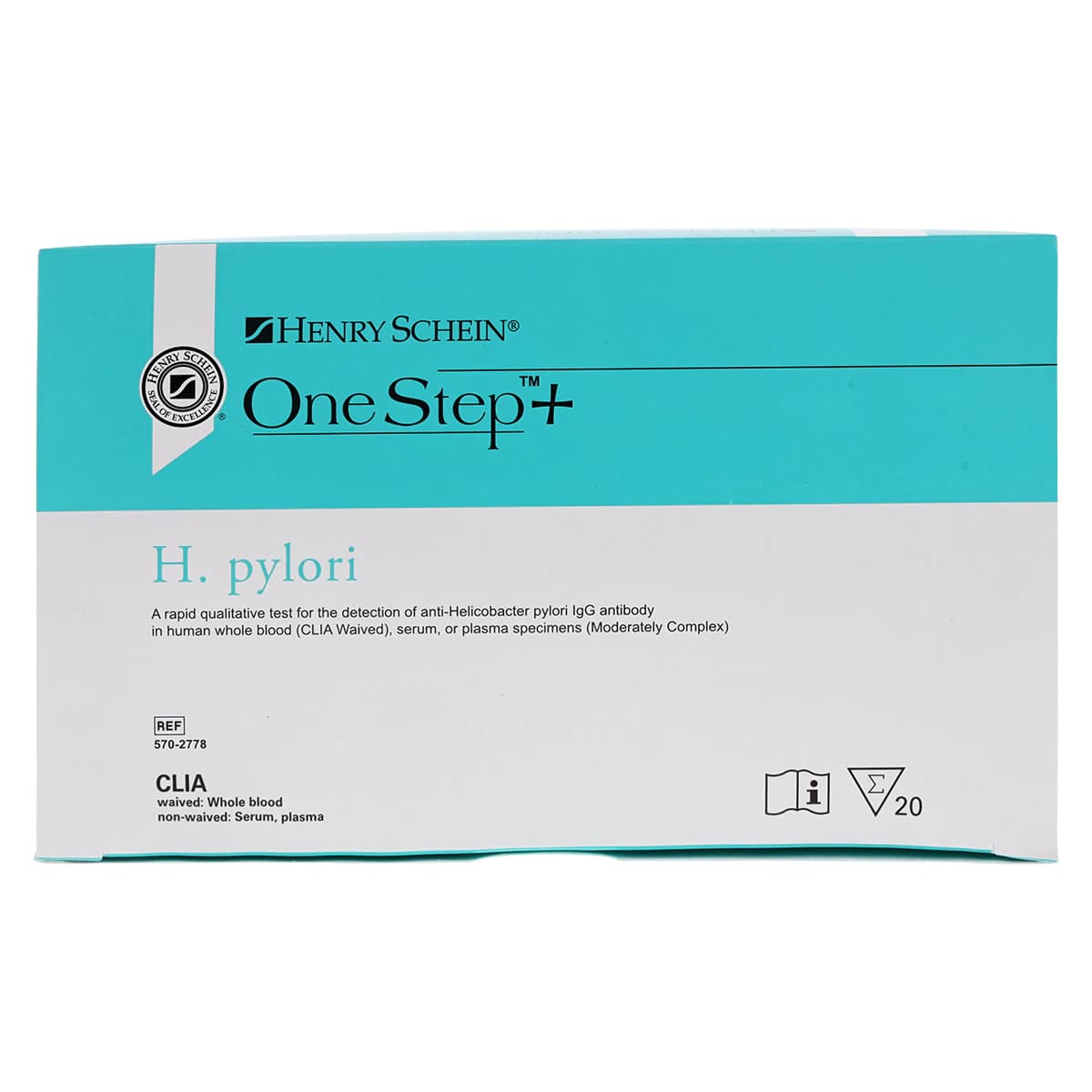 OneStep+ H. Pylori Test Kit, CLIA Waived, 20 Tests/Box thumbnail 7