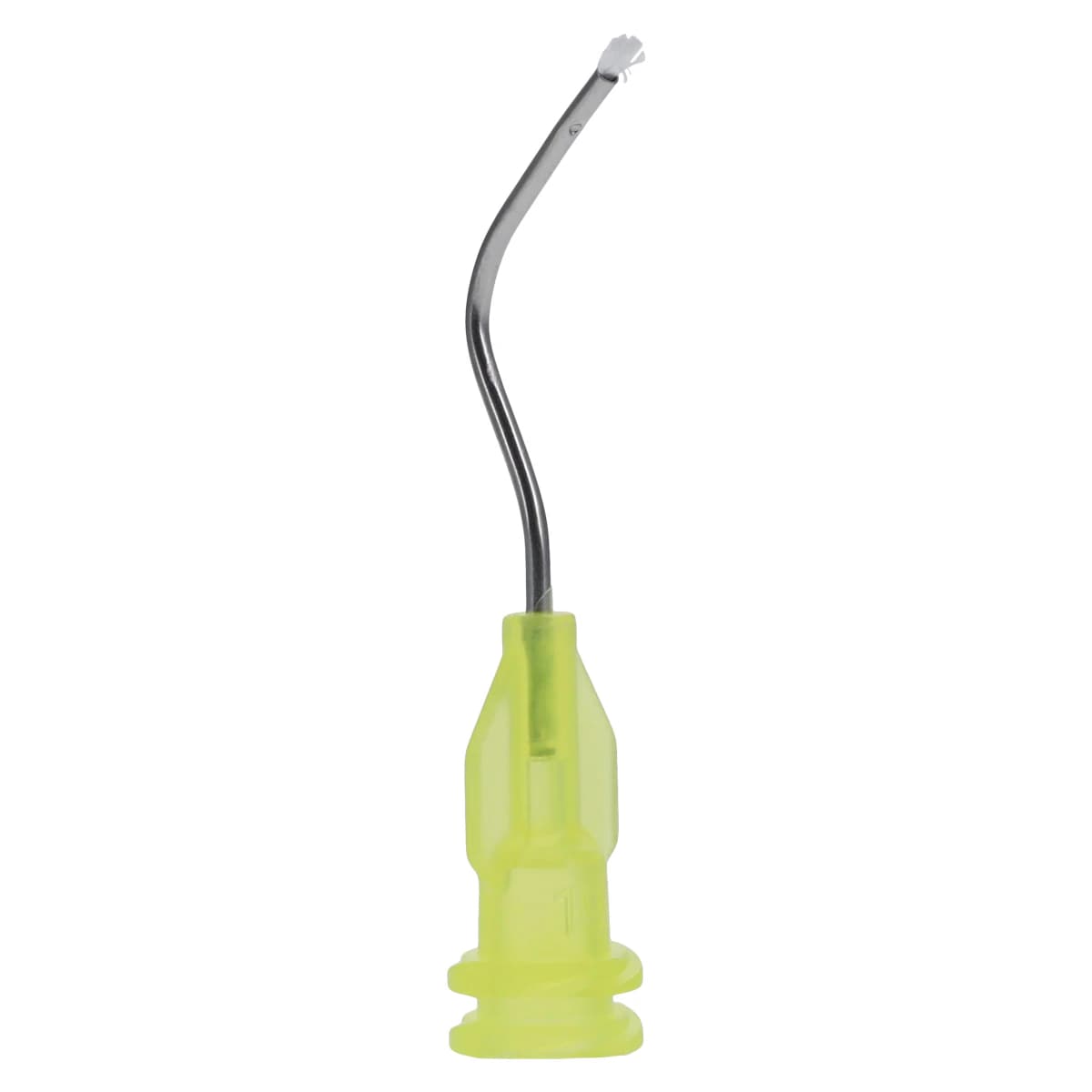 Maxima Prebent Infusor Tips, Yellow, 19 Gauge, 500/Pk thumbnail 2