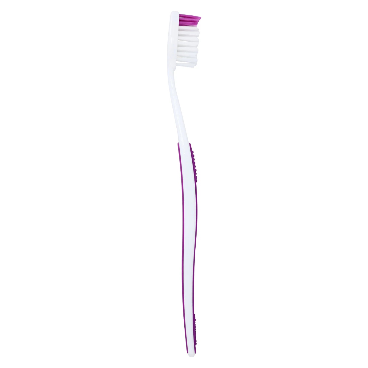 Acclean Angle Head with Non-Slip Grip Toothbrush, Adult, Compact 41-Tuft, Soft Bristles, Assorted Colors, 72/Box thumbnail 3