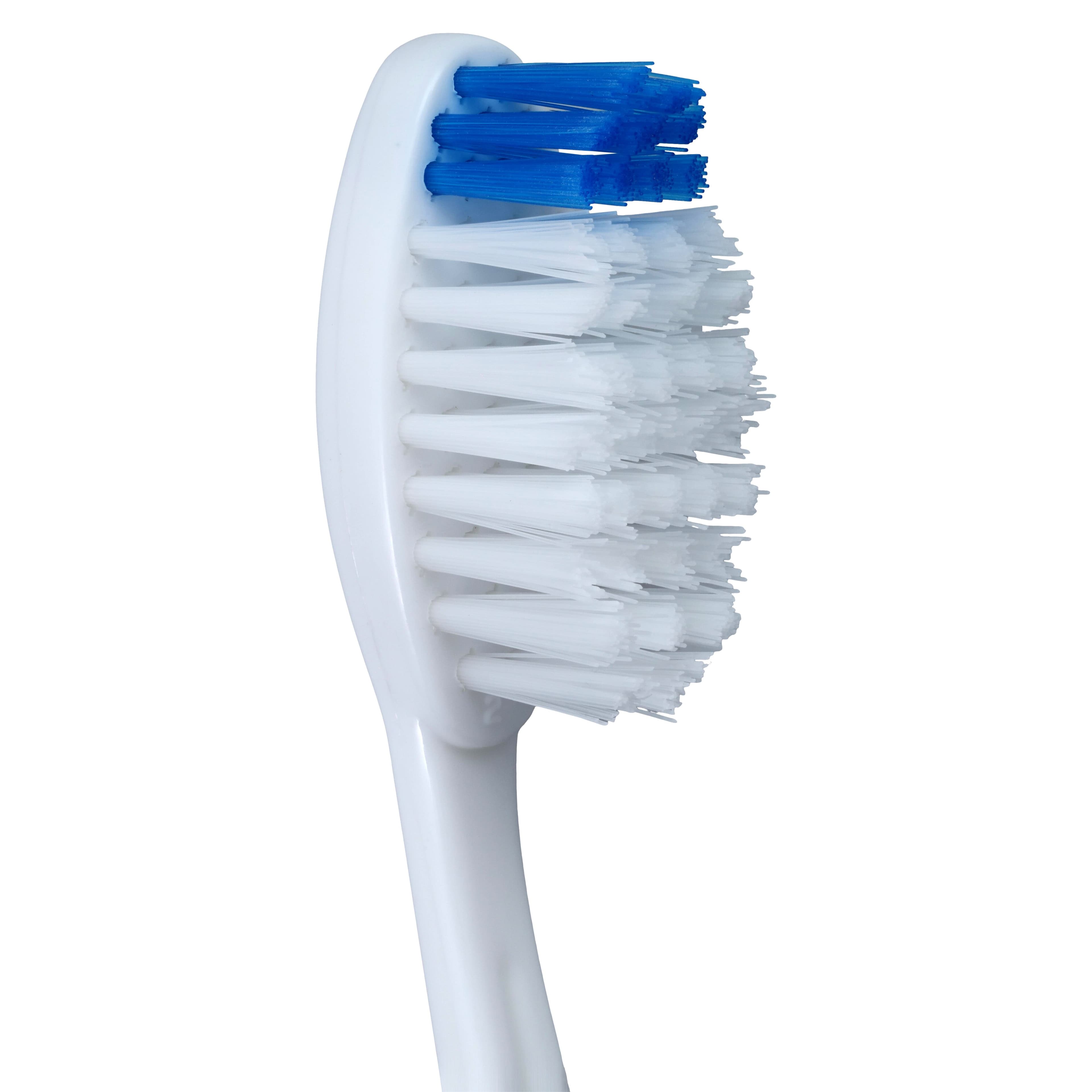 Acclean Angle Head with Non-Slip Grip Toothbrush, Adult, Compact 41-Tuft, Soft Bristles, Assorted Colors, 72/Box thumbnail 7
