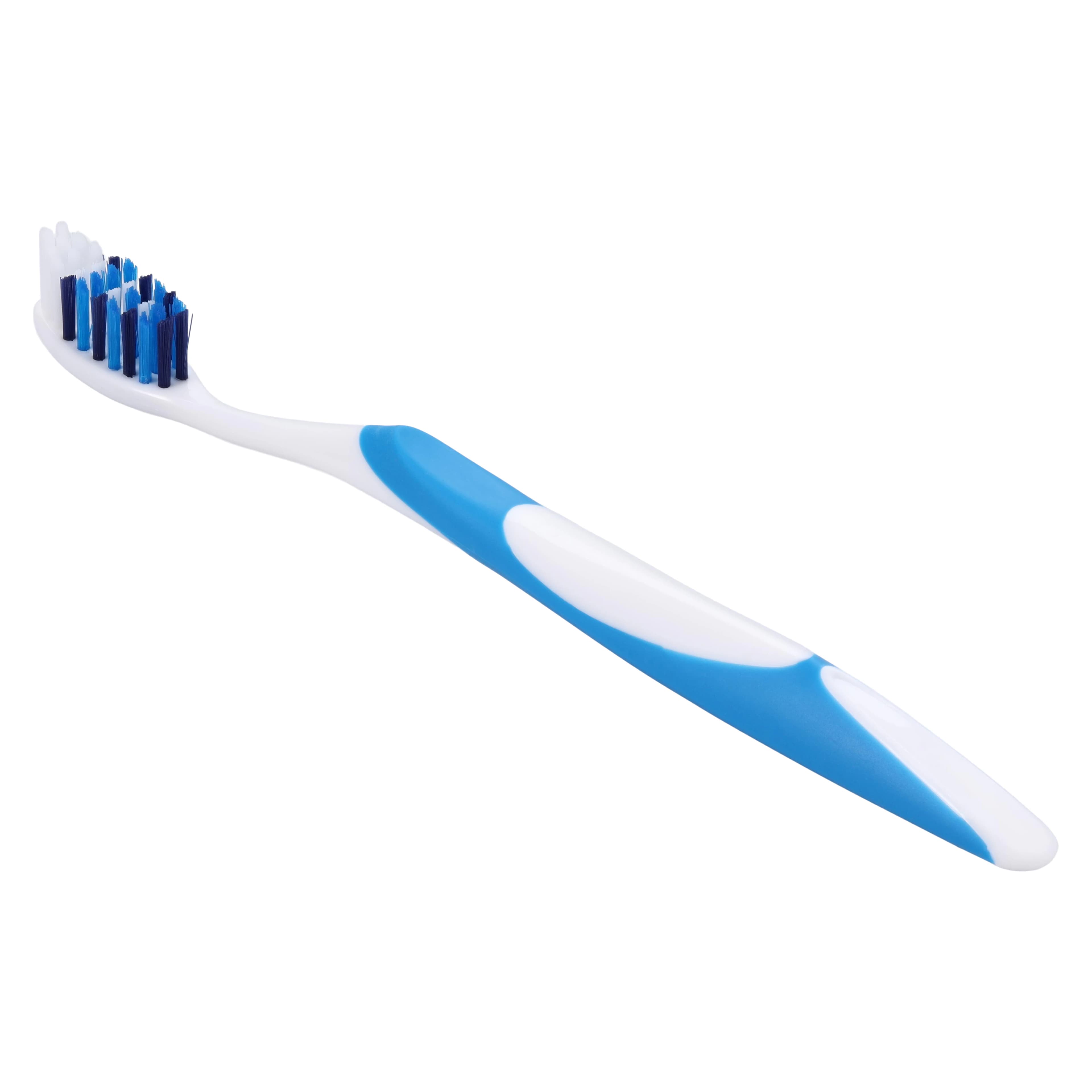 Acclean Toothbrush Angle Head, Adult, 31 Tuft, Compact, 4 Colors, Non-Slip Grip, 72/Box thumbnail 7