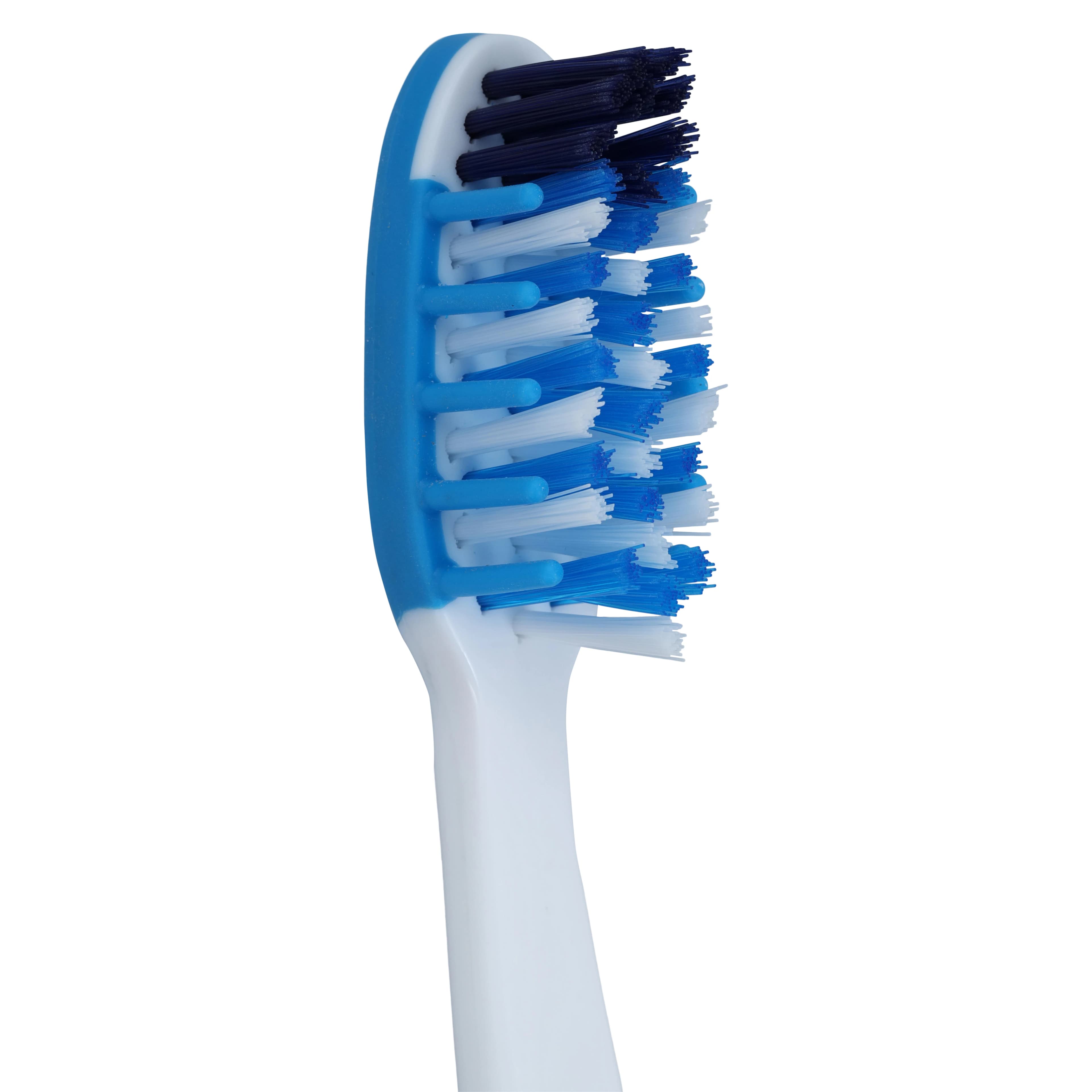Acclean Toothbrush Adult, 36 Tuft Compact, Gum Stimulator & Tongue Cleaner, 4 Colors, 72/Box thumbnail 7