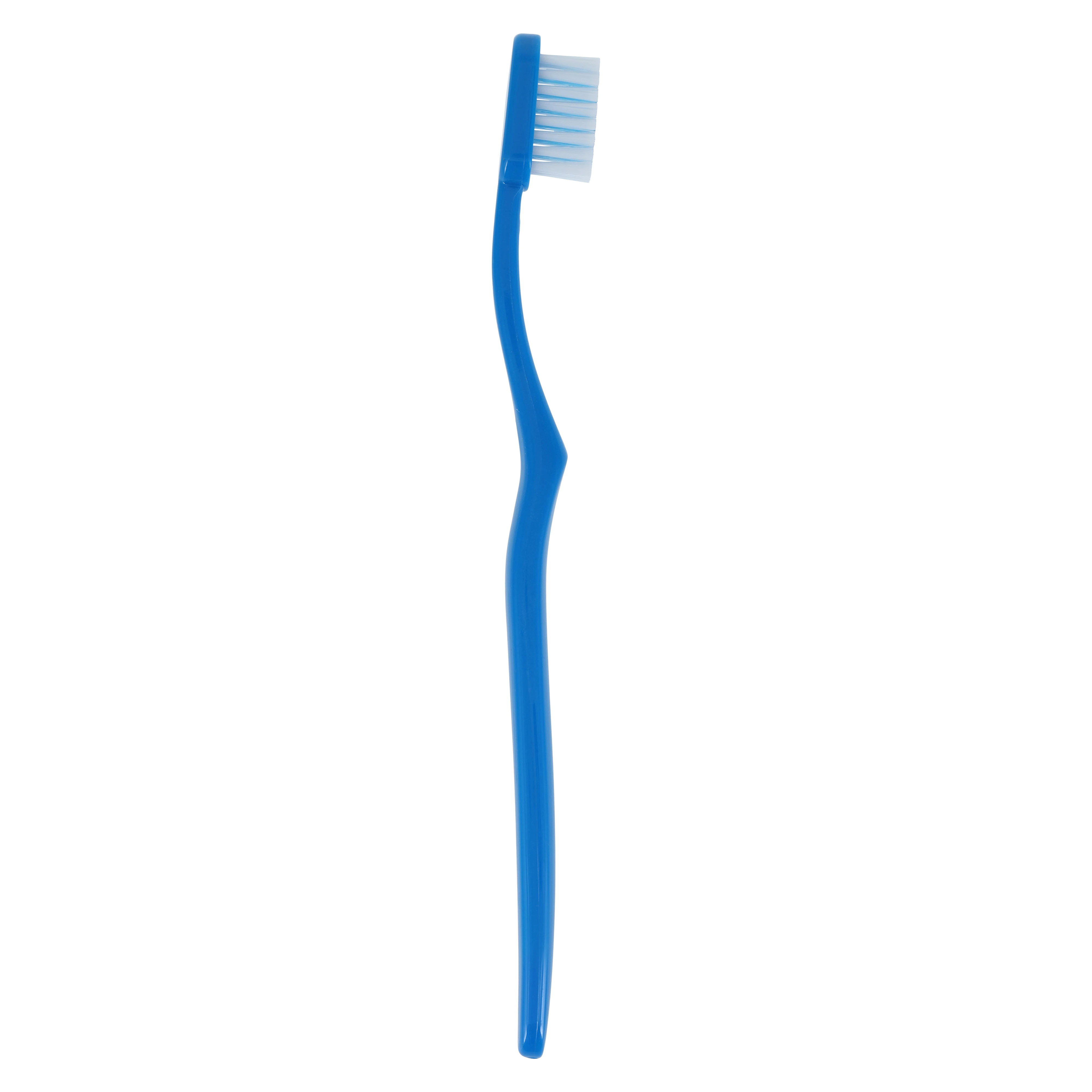 Acclean Straight Head with Contour Handle Toothbrush, Adult, 32 Tuft, Compact, 4 Colors, 144/Box thumbnail 3