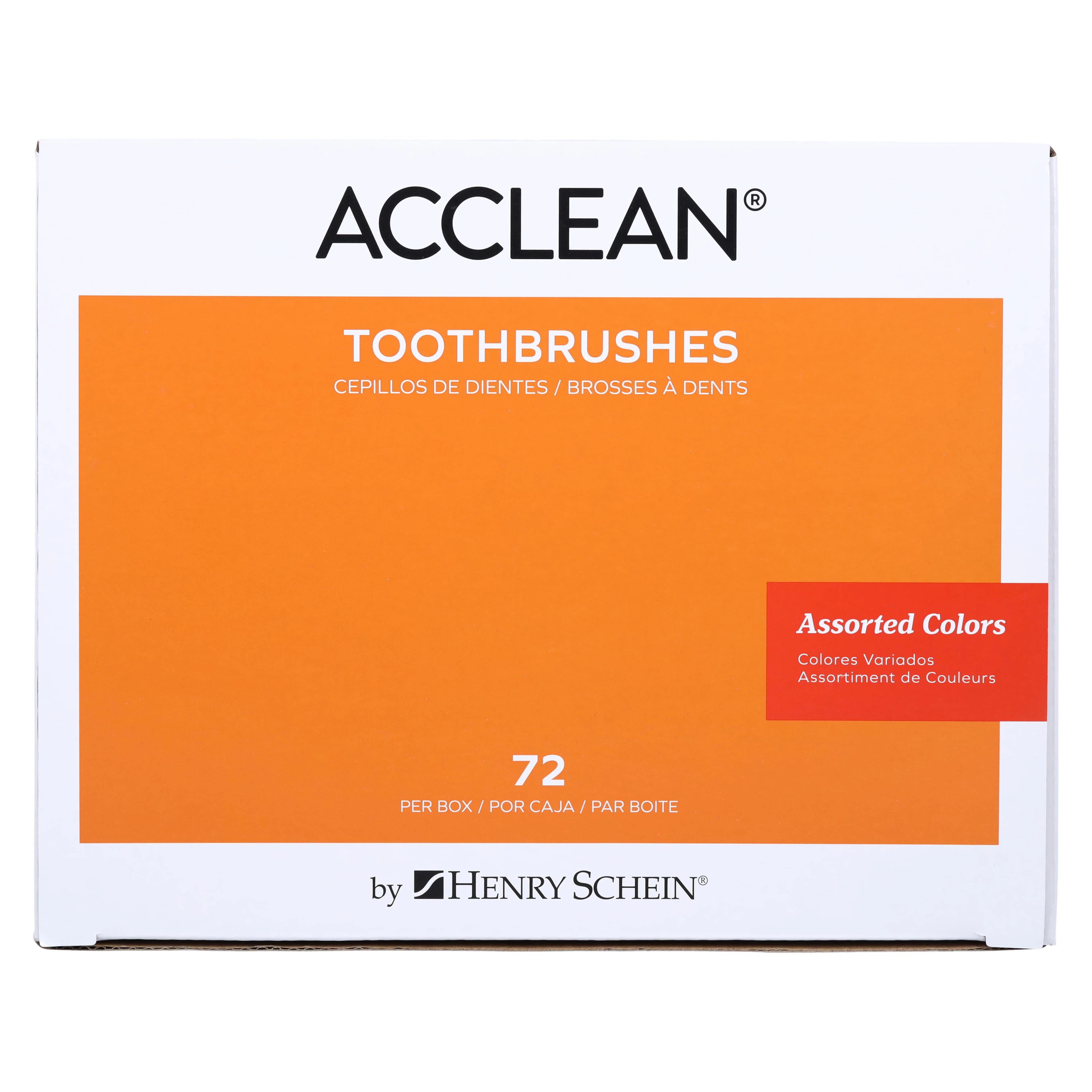Acclean Toothbrush Easy Grip, Child, Ultra Compact, 29 Tuft, 4 Colors, 72/Bx thumbnail 6