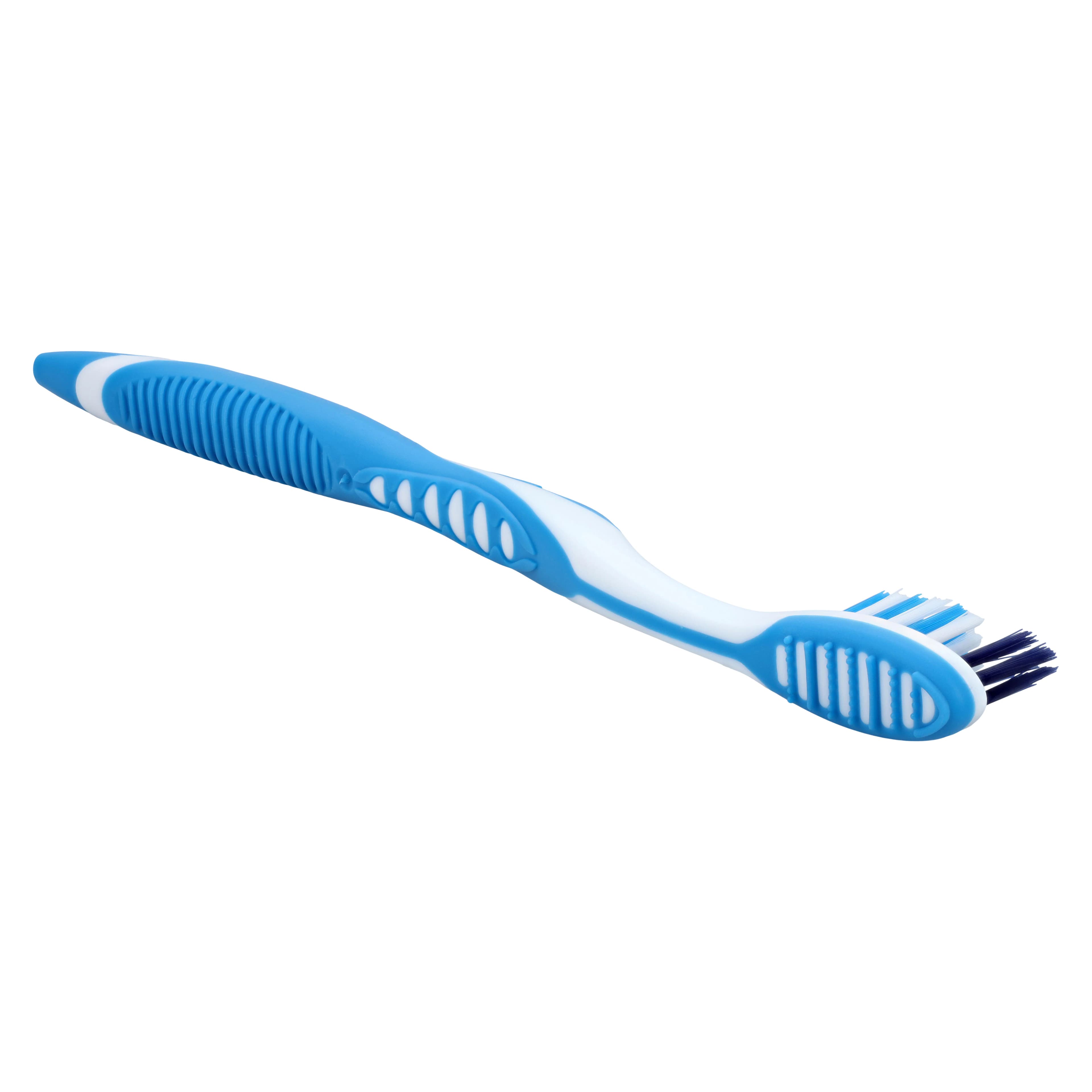 Acclean Raised Tip Compact Toothbrush, Adult, 32 Tuft, 4 Colors, Tongue Cleaner, 72/Box thumbnail 5