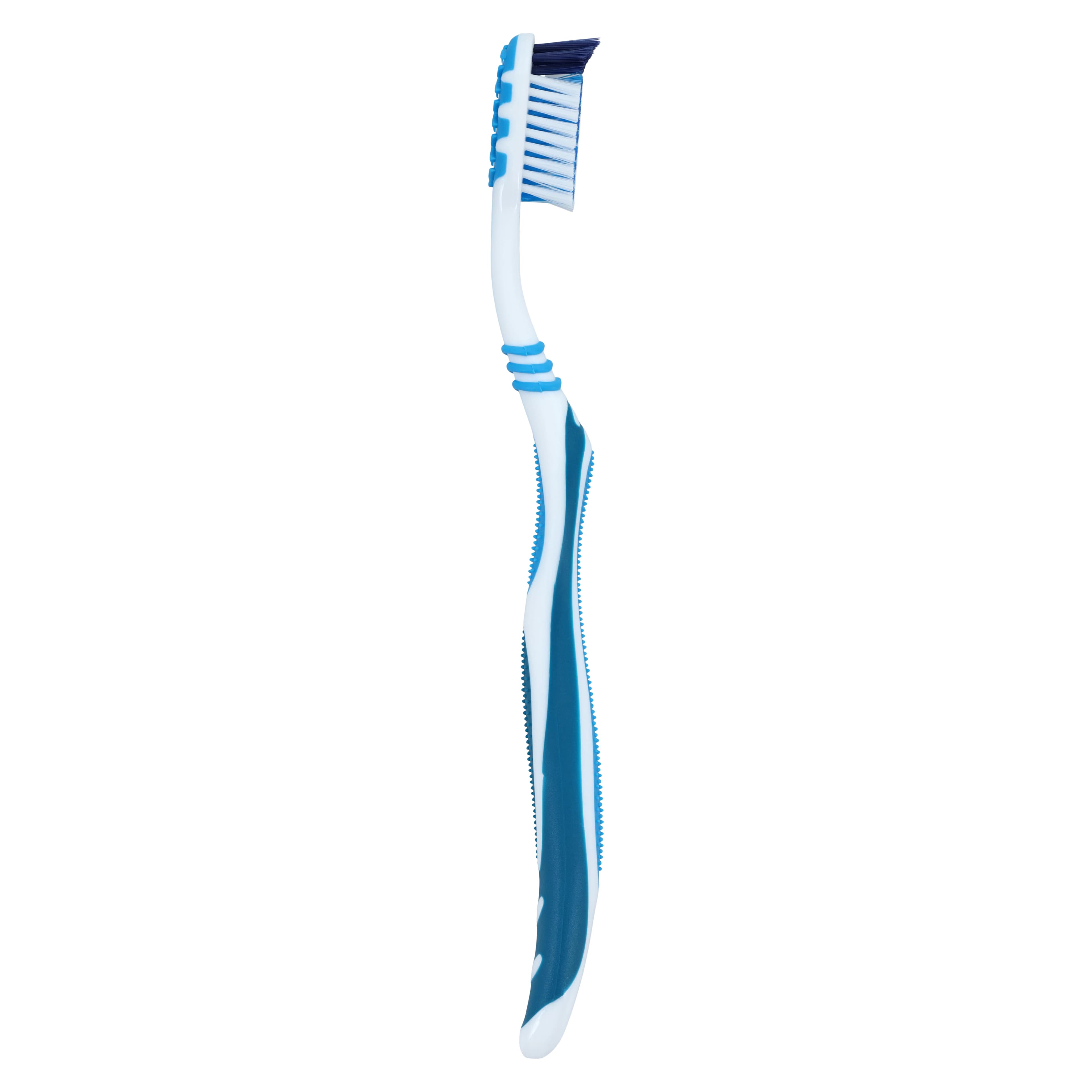 Acclean Raised Tip Compact Toothbrush, Adult, 42 Tuft, 4 Colors, 72/Box thumbnail 2