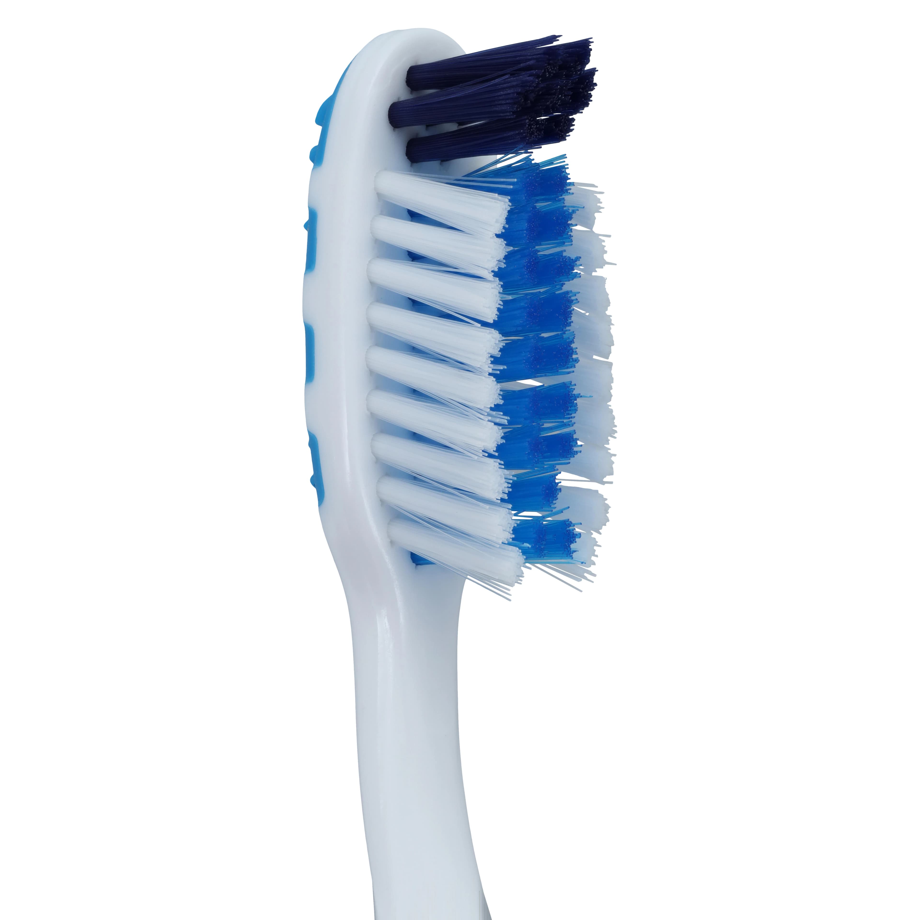 Acclean Raised Tip Compact Toothbrush, Adult, 42 Tuft, 4 Colors, 72/Box thumbnail 4