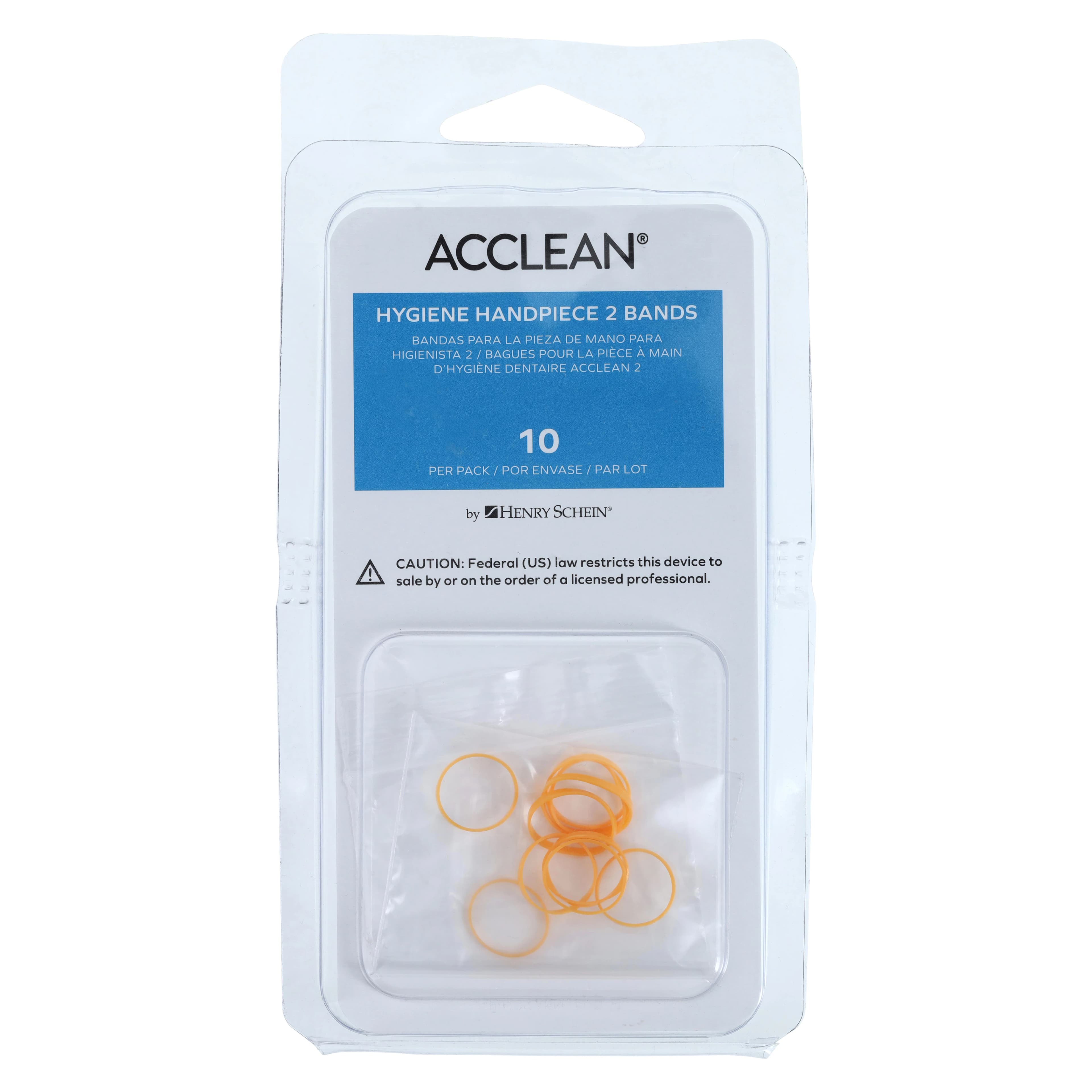 Acclean Hygiene HP 2 Bands, Orange, 10/Pk thumbnail 2