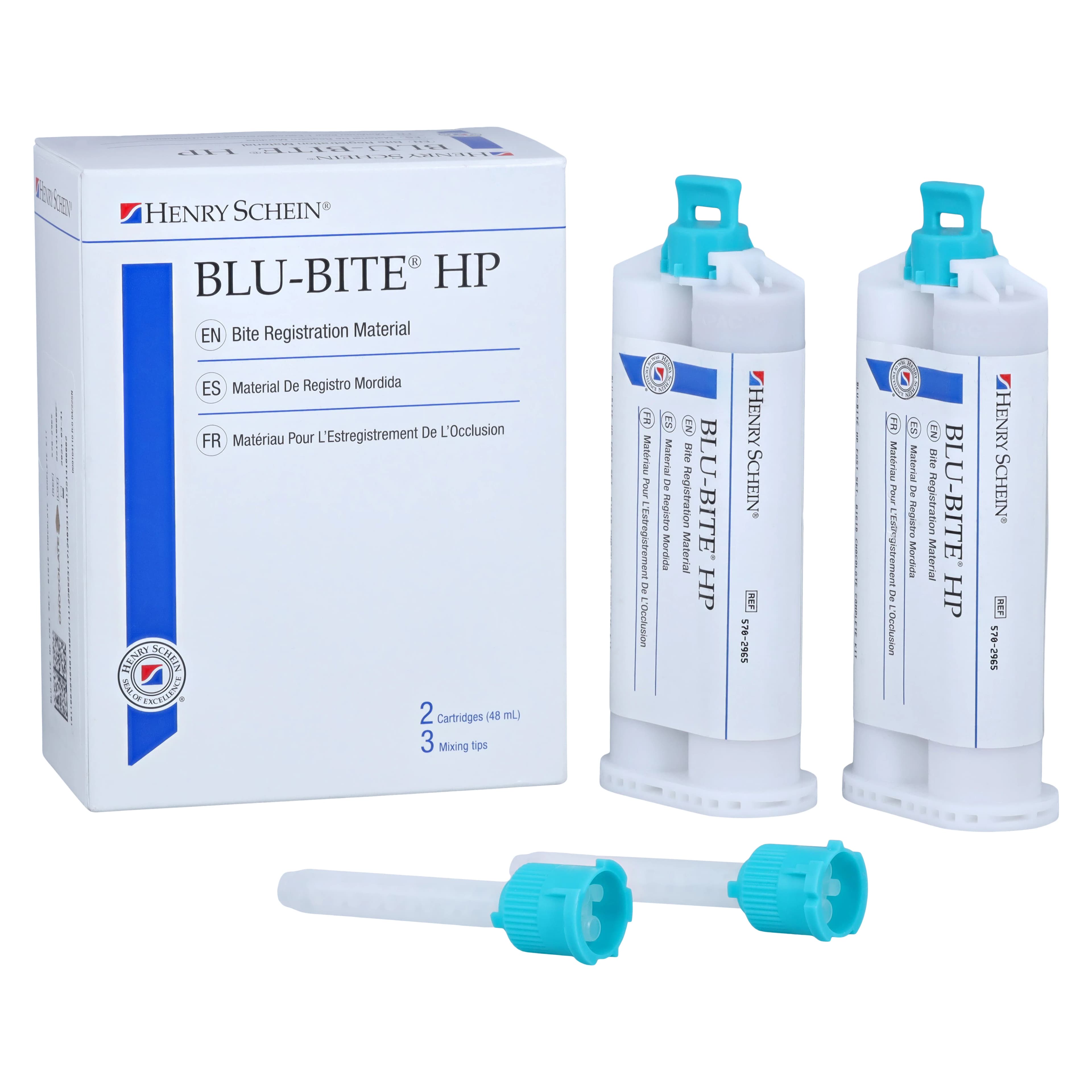 Blu-Bite HP Bite Registration, Vinylpolysiloxane, Fast Set, Chocolate Brown, 48 mL, 2/Box thumbnail 3