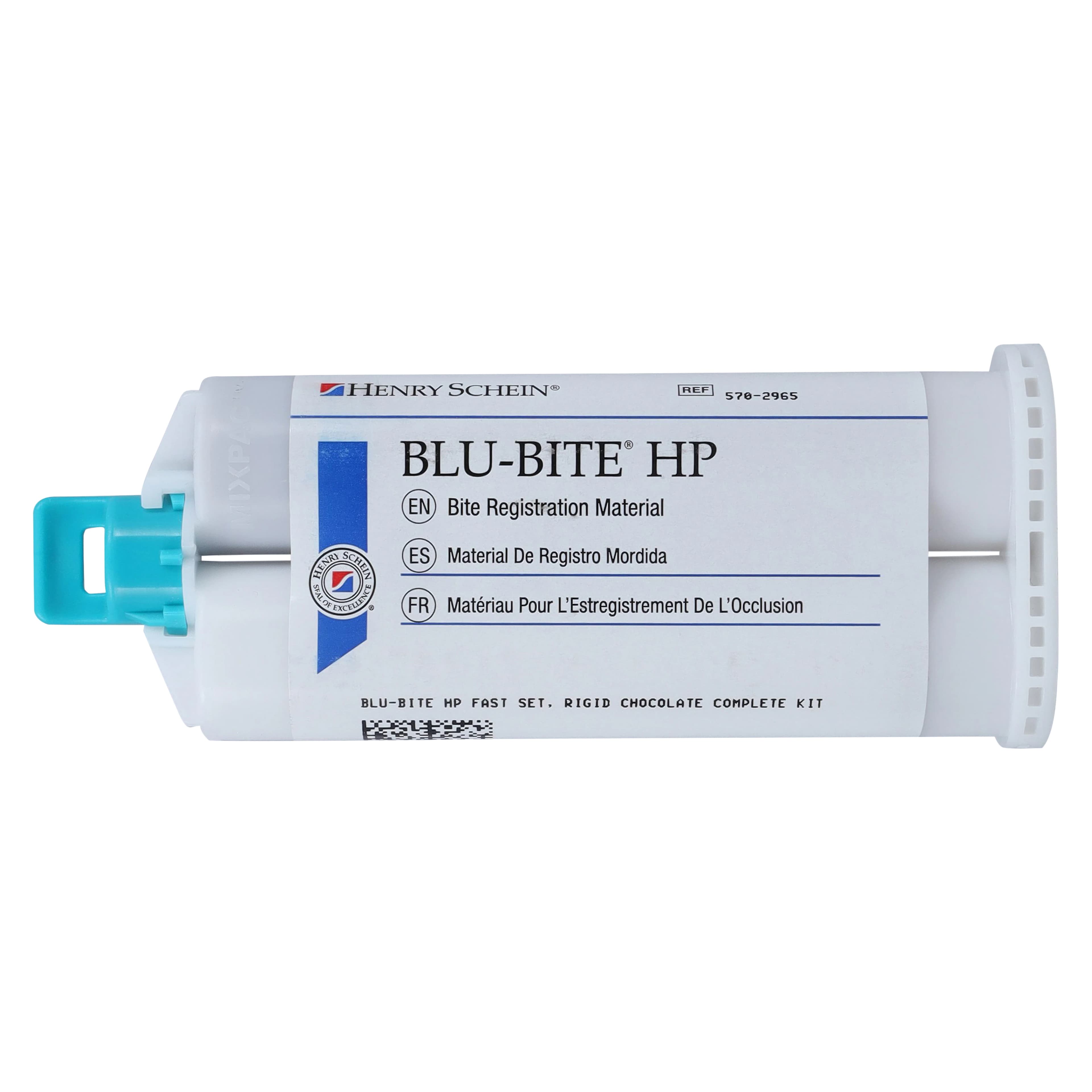 Blu-Bite HP Bite Registration, Vinylpolysiloxane, Fast Set, Chocolate Brown, 48 mL, 2/Box thumbnail 4