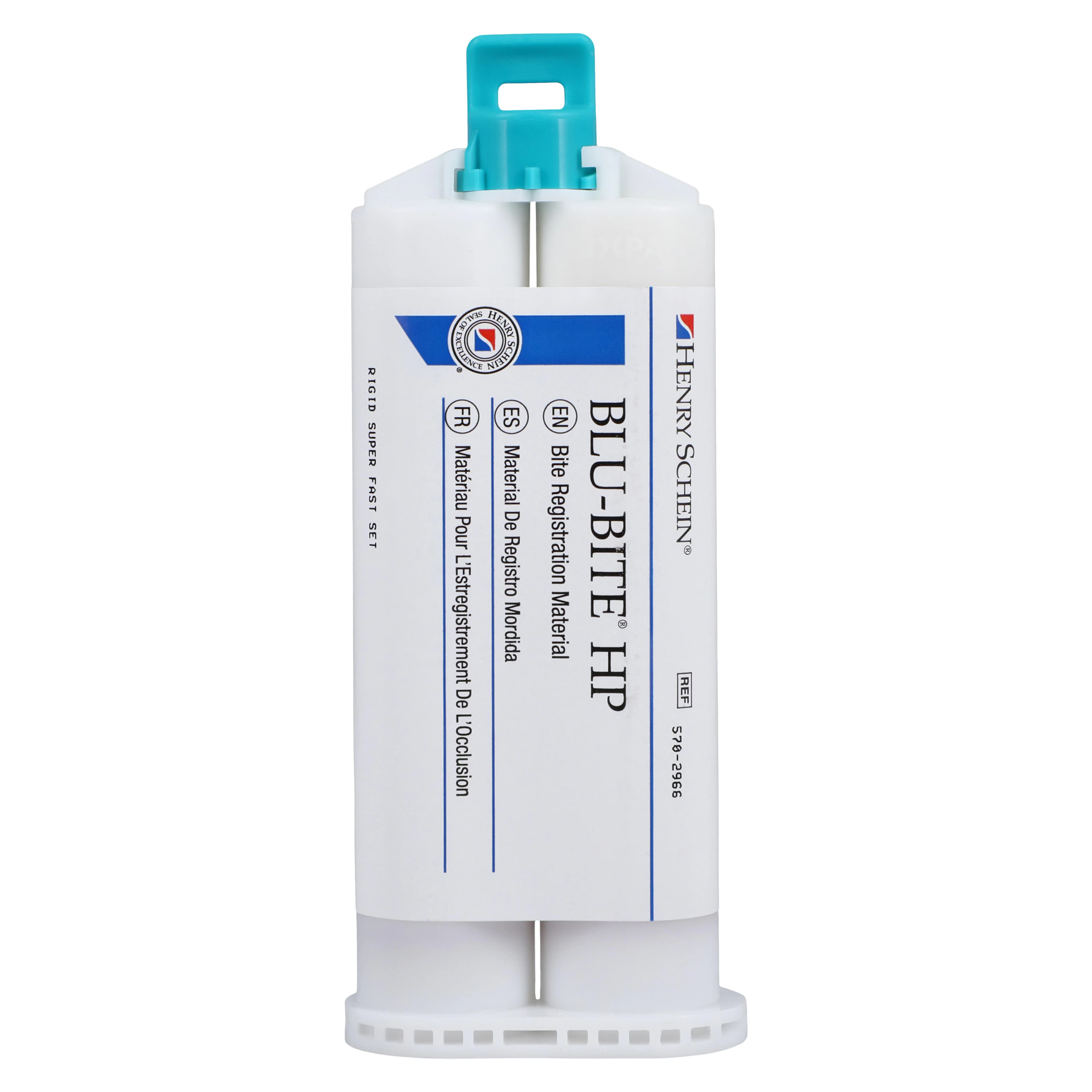 Blu-Bite HP Bite Registration, Vinylpolysiloxane, Super Fast Set, Vanilla, 48 mL, 2/Pk thumbnail 3