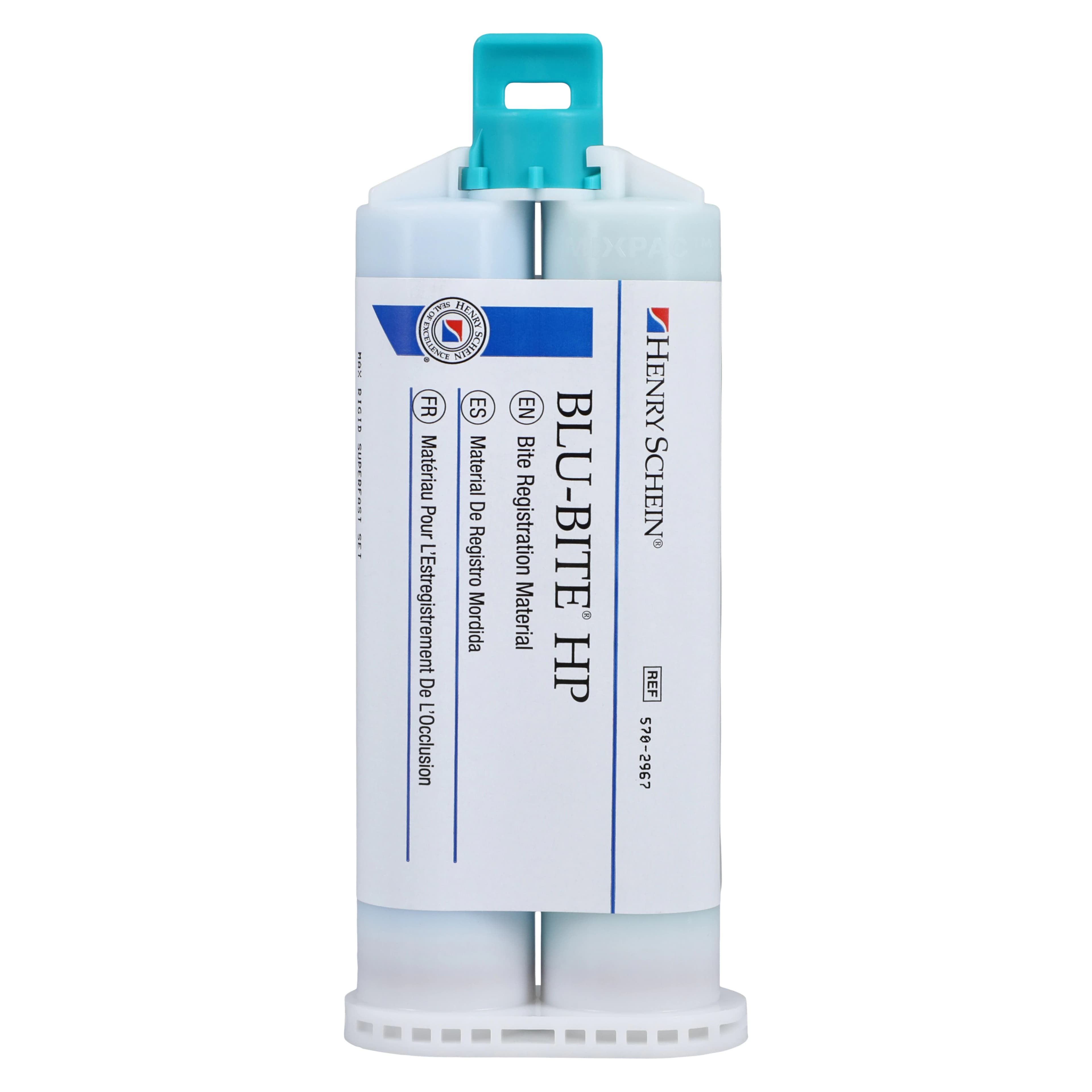 Blu-Bite HP Bite Registration, Vinylpolysiloxane, Super Fast Set, Mint, 48 mL, 2/Pk thumbnail 3