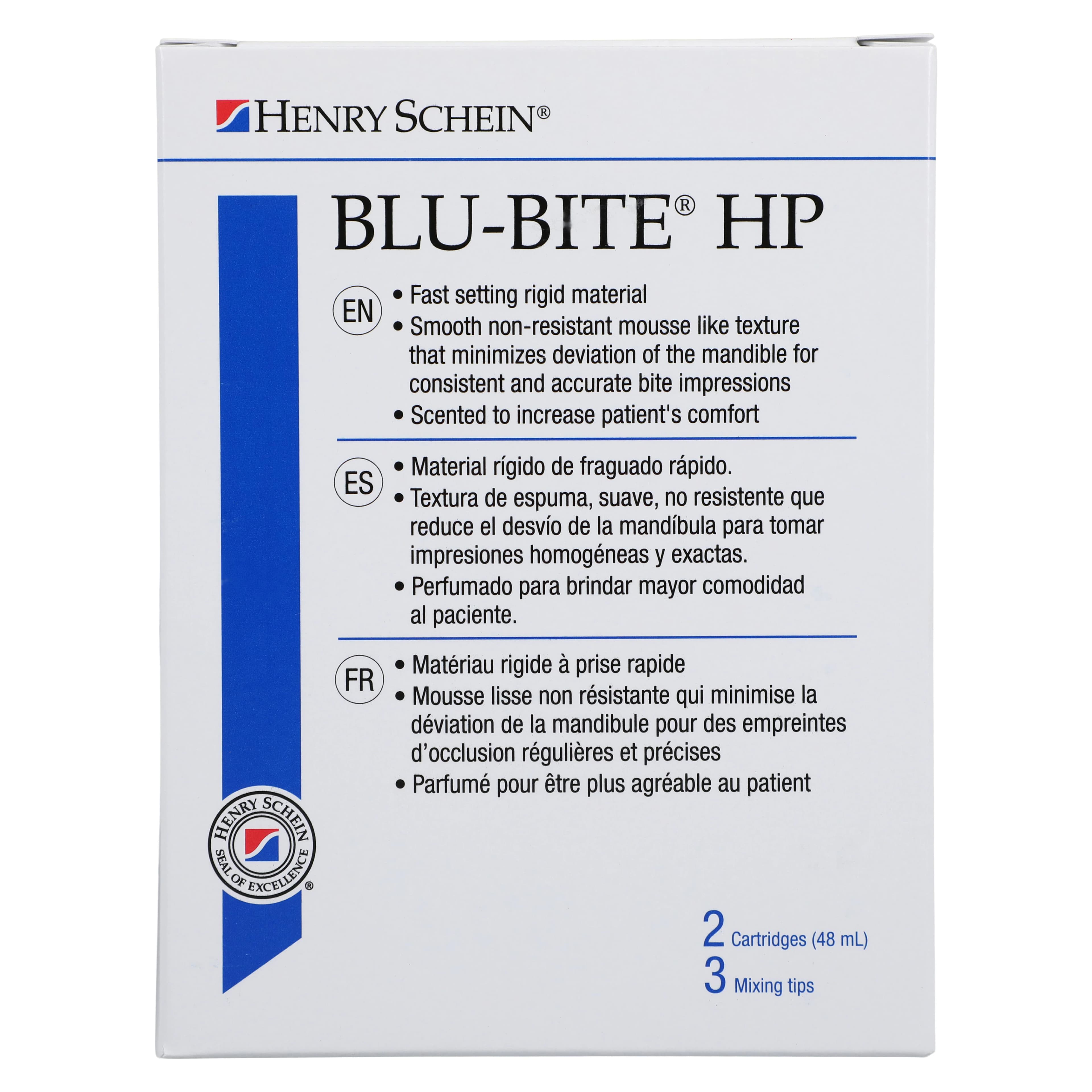 Blu-Bite HP Bite Registration, Vinylpolysiloxane, Super Fast Set, Mint, 48 mL, 2/Pk thumbnail 9