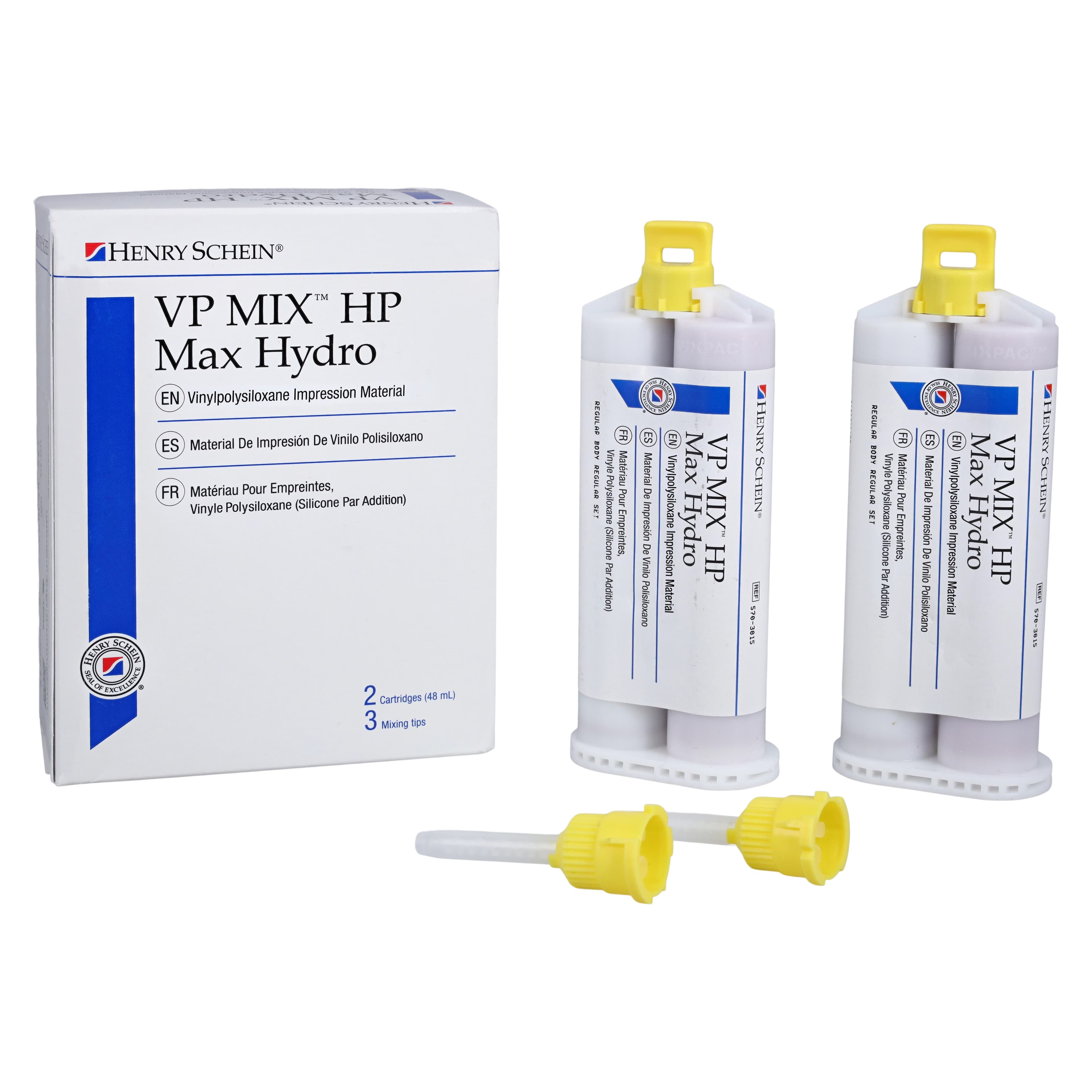 VP Mix HP Max Hydro Mint Intro Kit, Regular Set, Vinylpolysiloxane, 2/Package thumbnail 2
