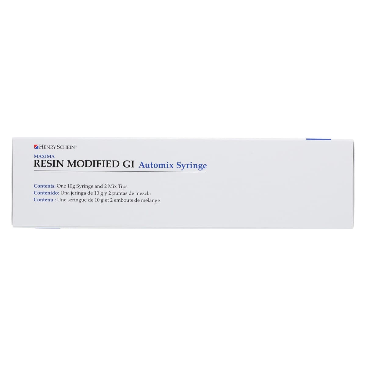 Maxima Resin Modified GI Automix Syringe, A3 Shade, Dual-Cure Self-Adhesive Glass Ionomer, 1/Ea thumbnail 2